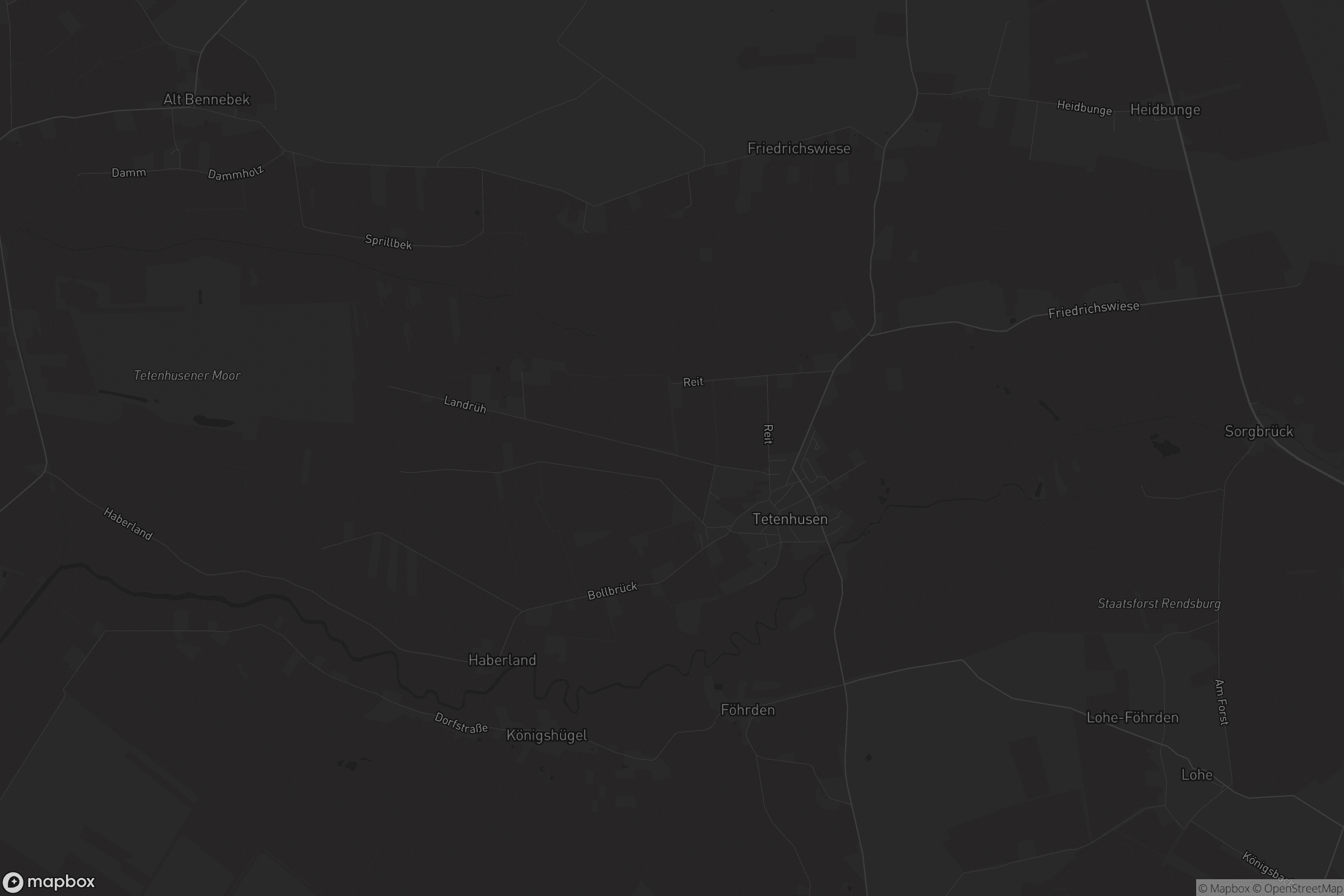 Karte von Tetenhusen