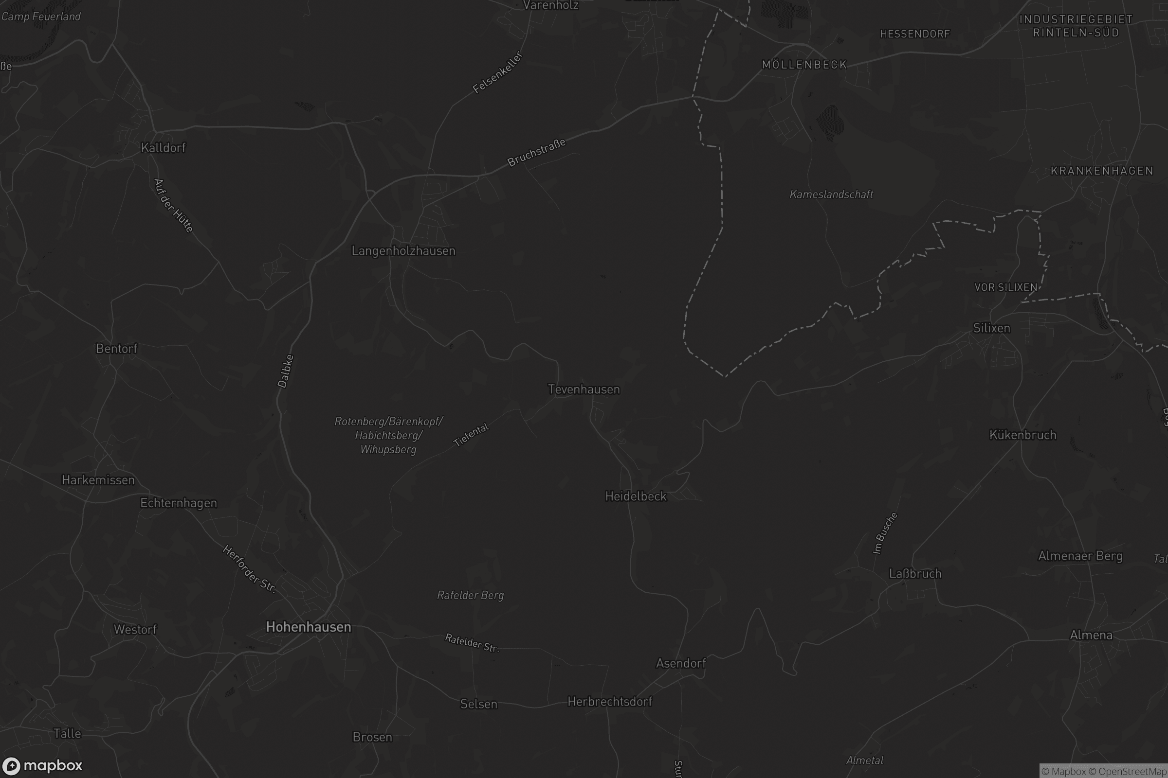 Karte von Tevenhausen