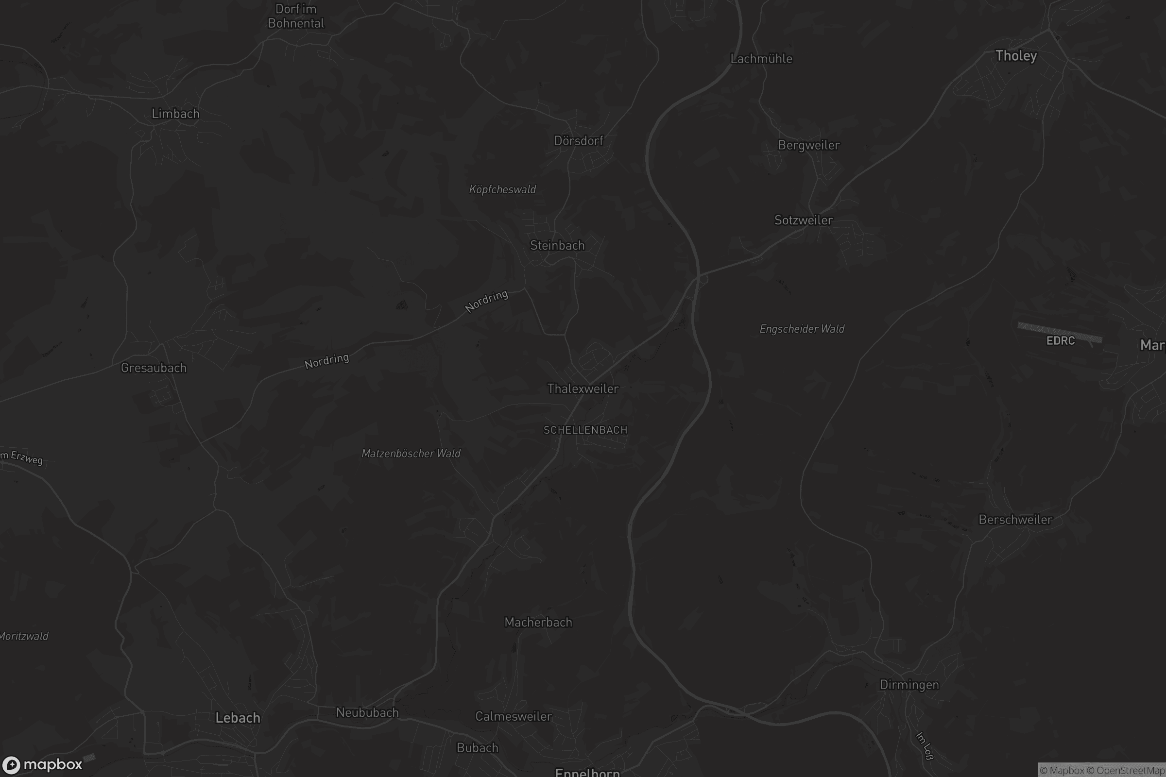 Karte von Thalexweiler