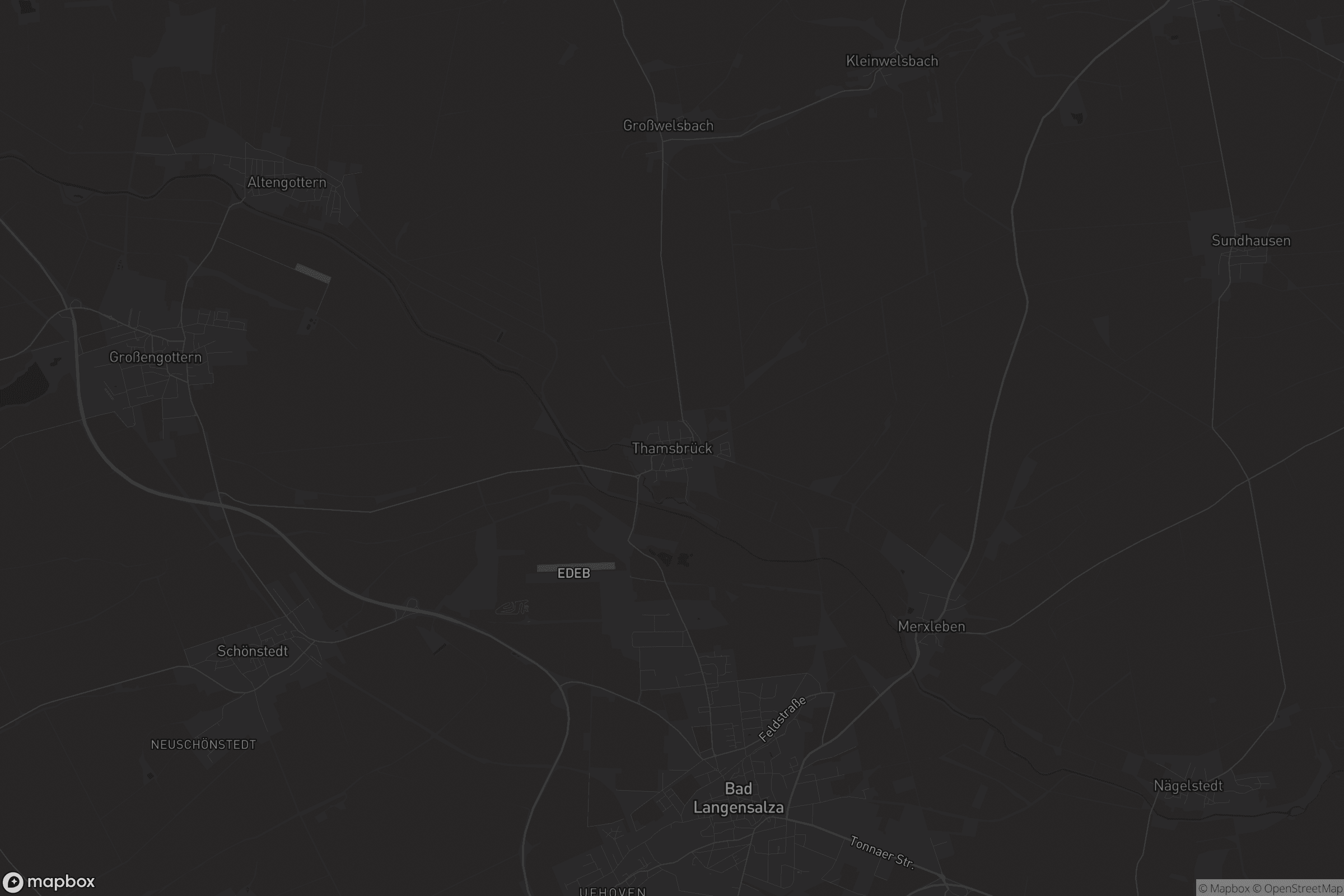 Karte von Thamsbrück