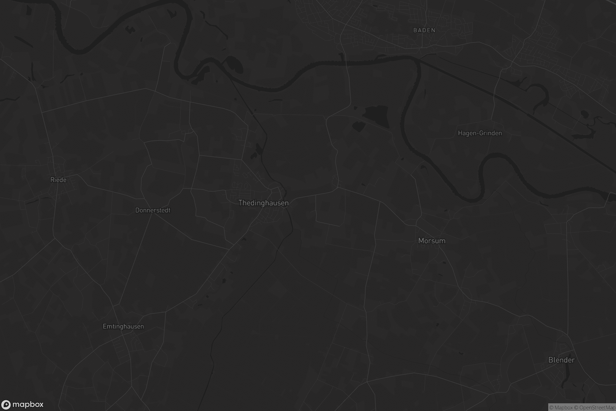 Karte von Thedinghausen