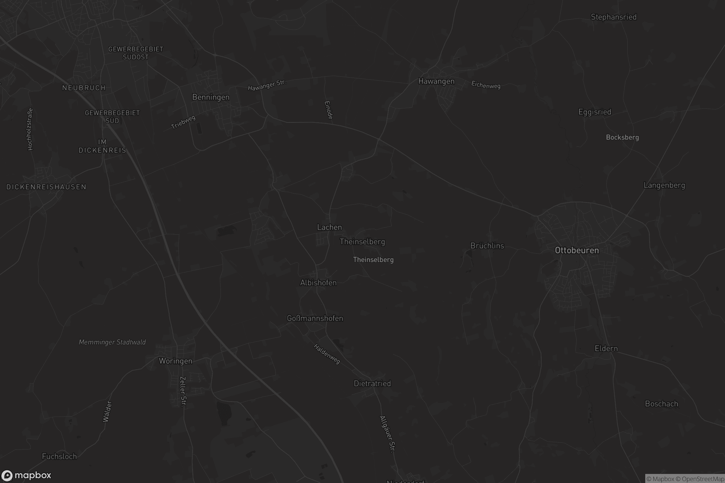 Karte von Theinselberg