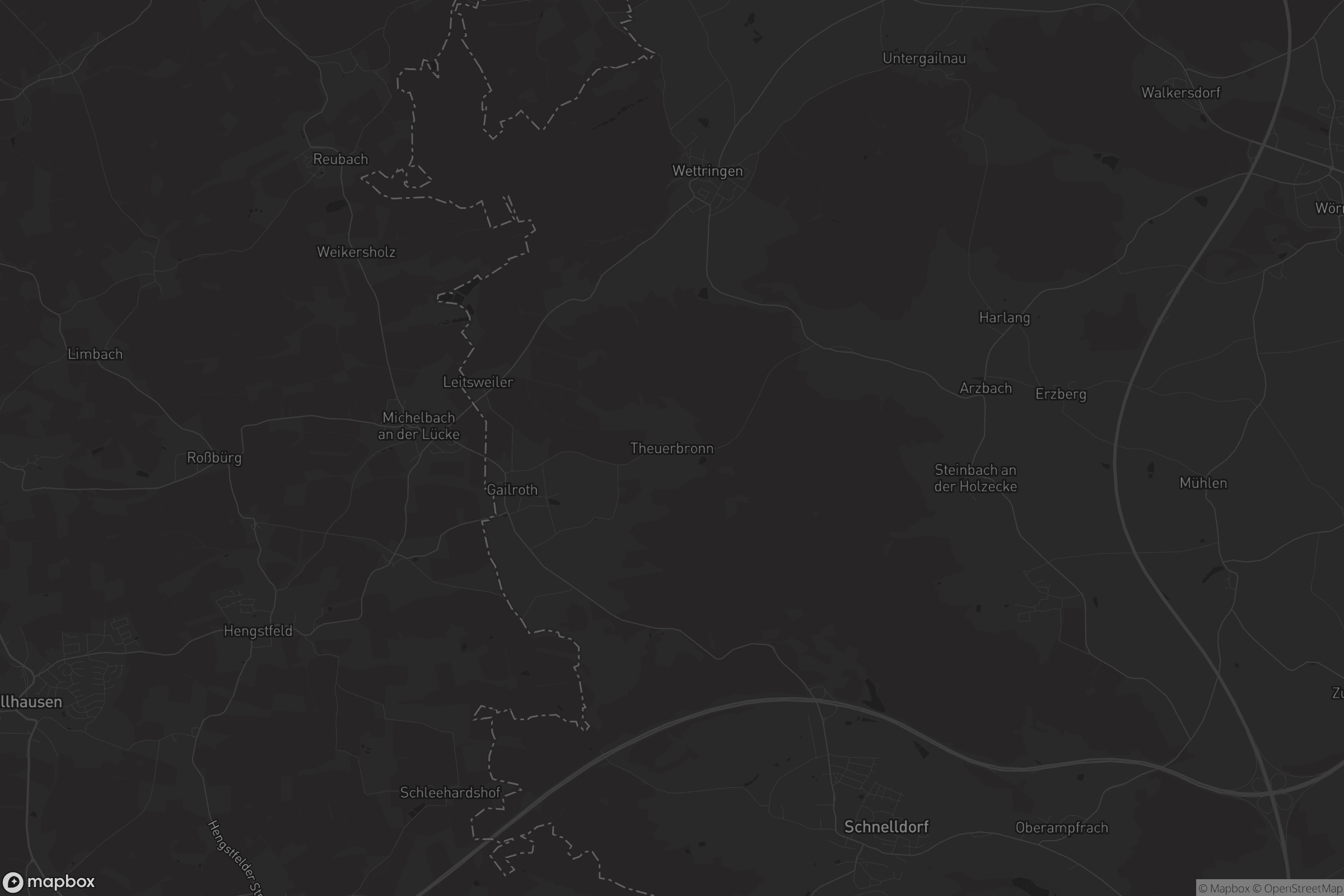 Karte von Theuerbronn