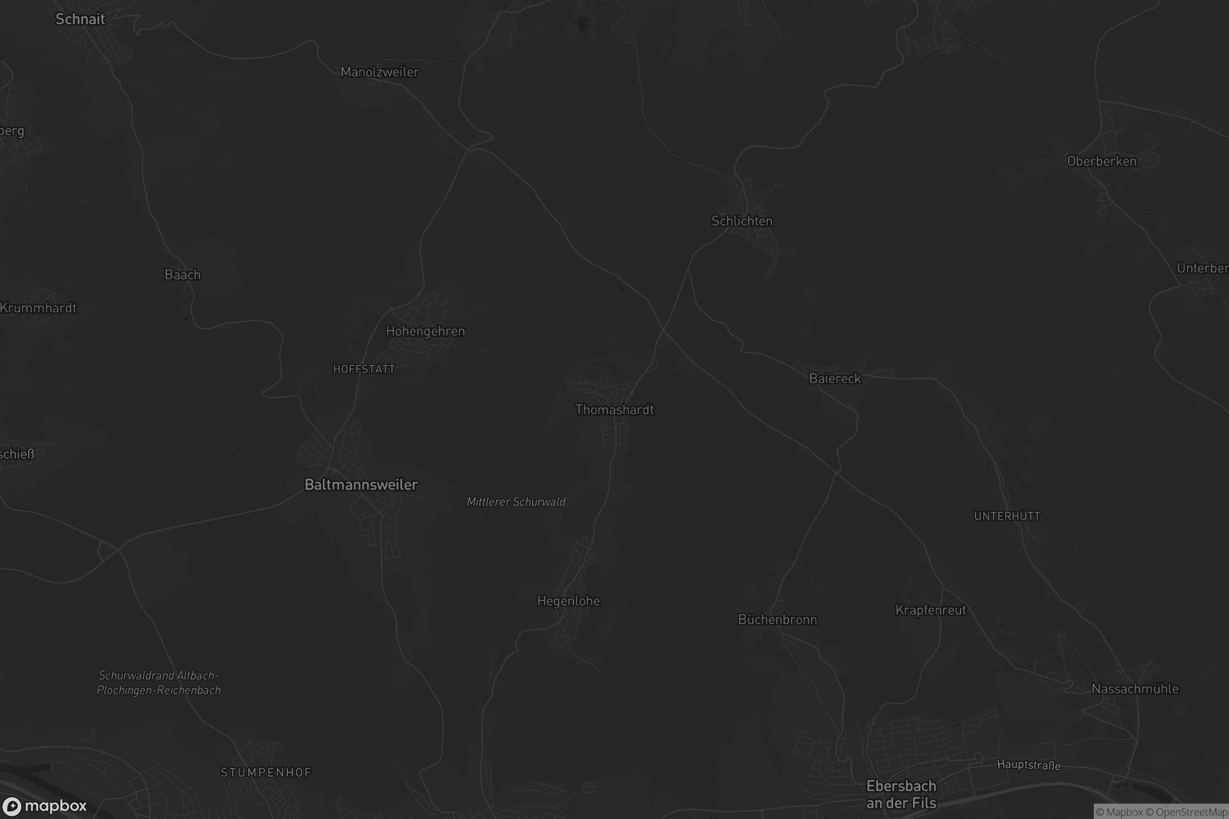 Karte von Thomashardt