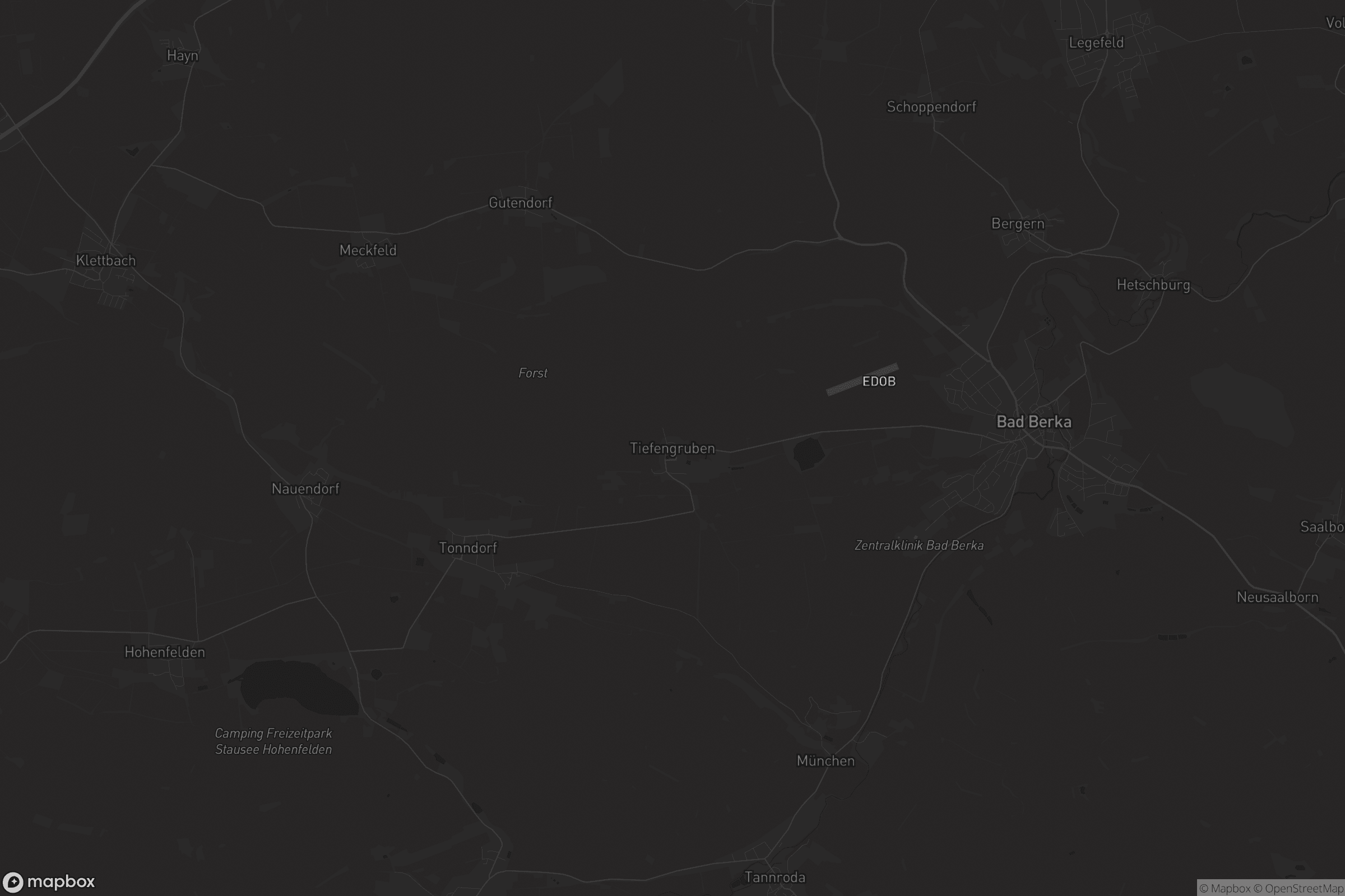 Karte von Tiefengruben