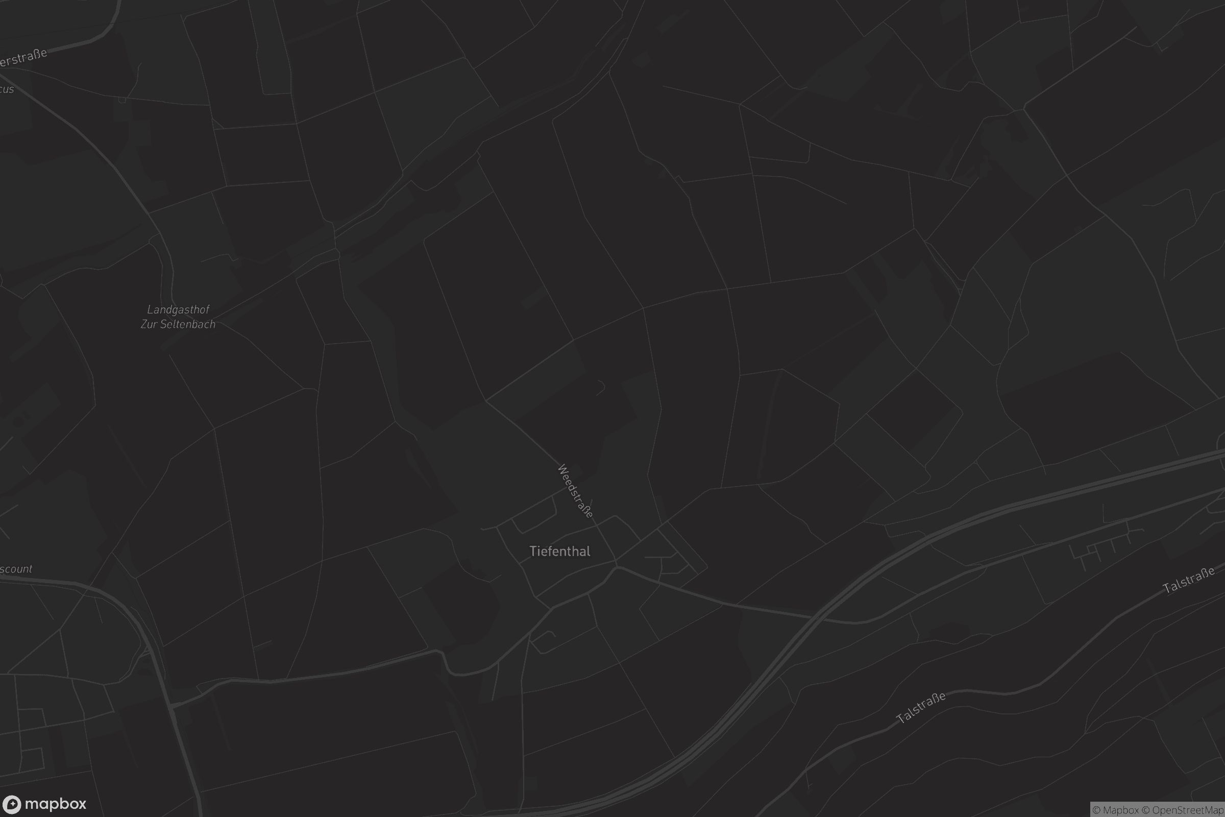 Karte von Tiefenthal