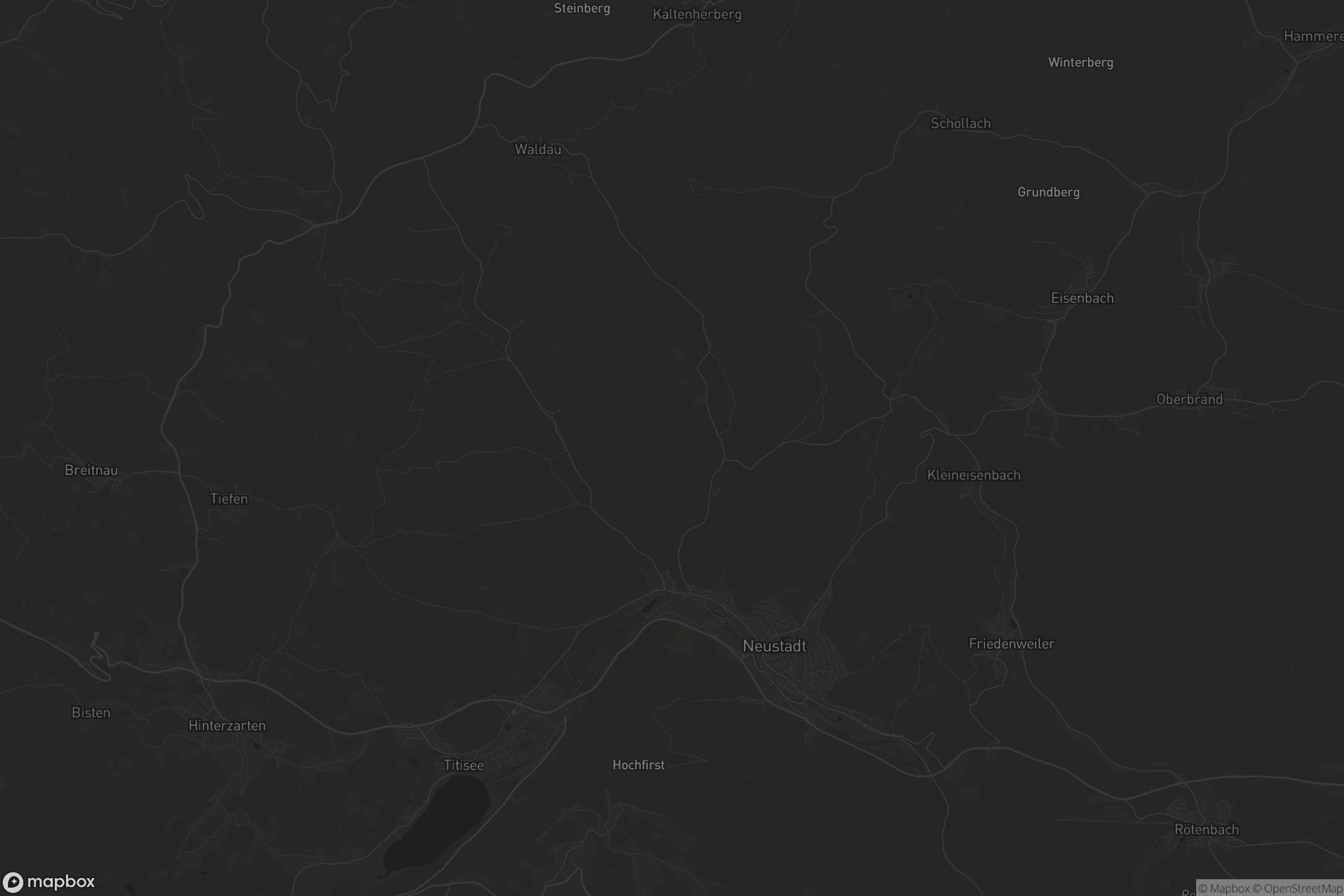 Karte von Titisee-Neustadt