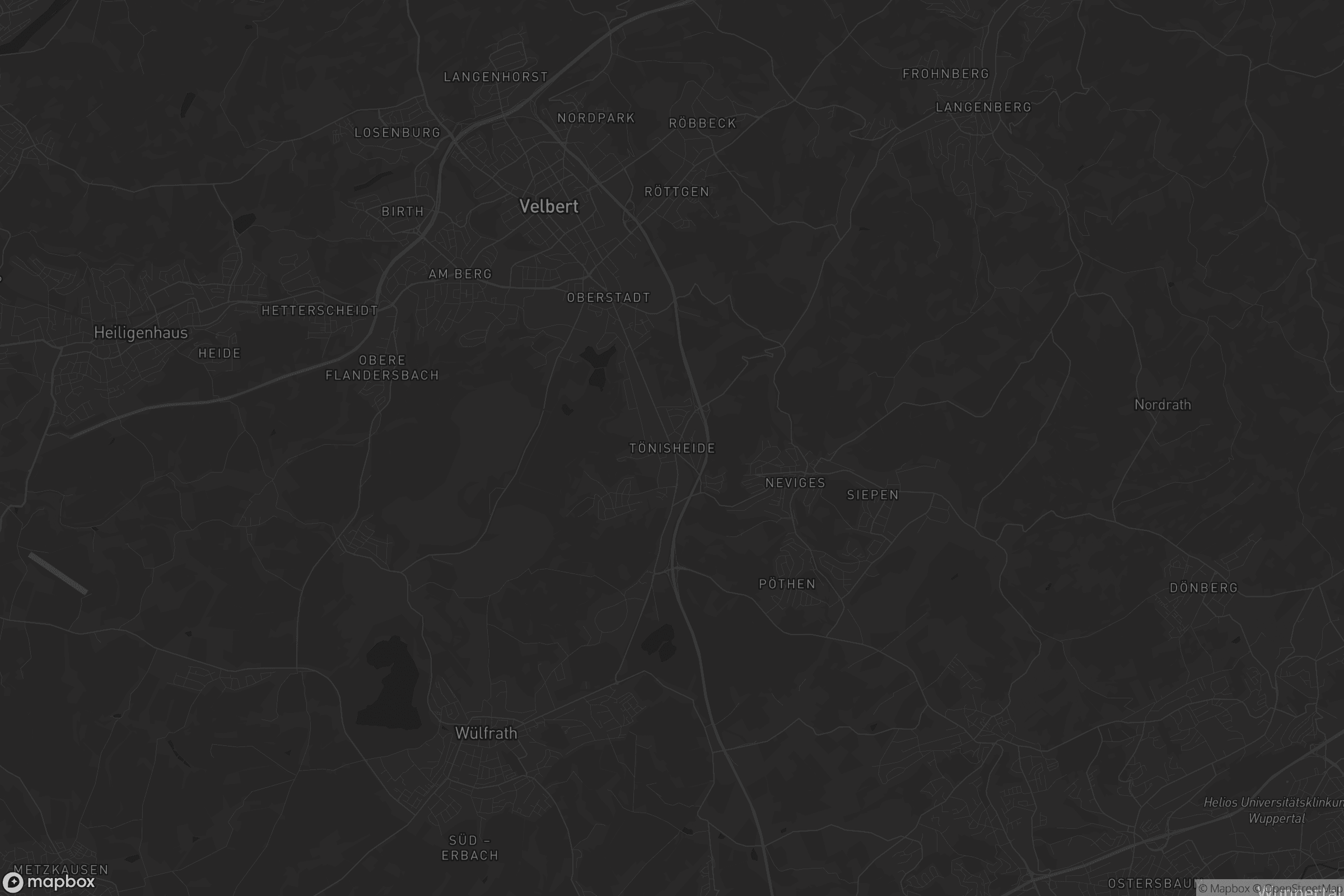 Karte von Tönisheide