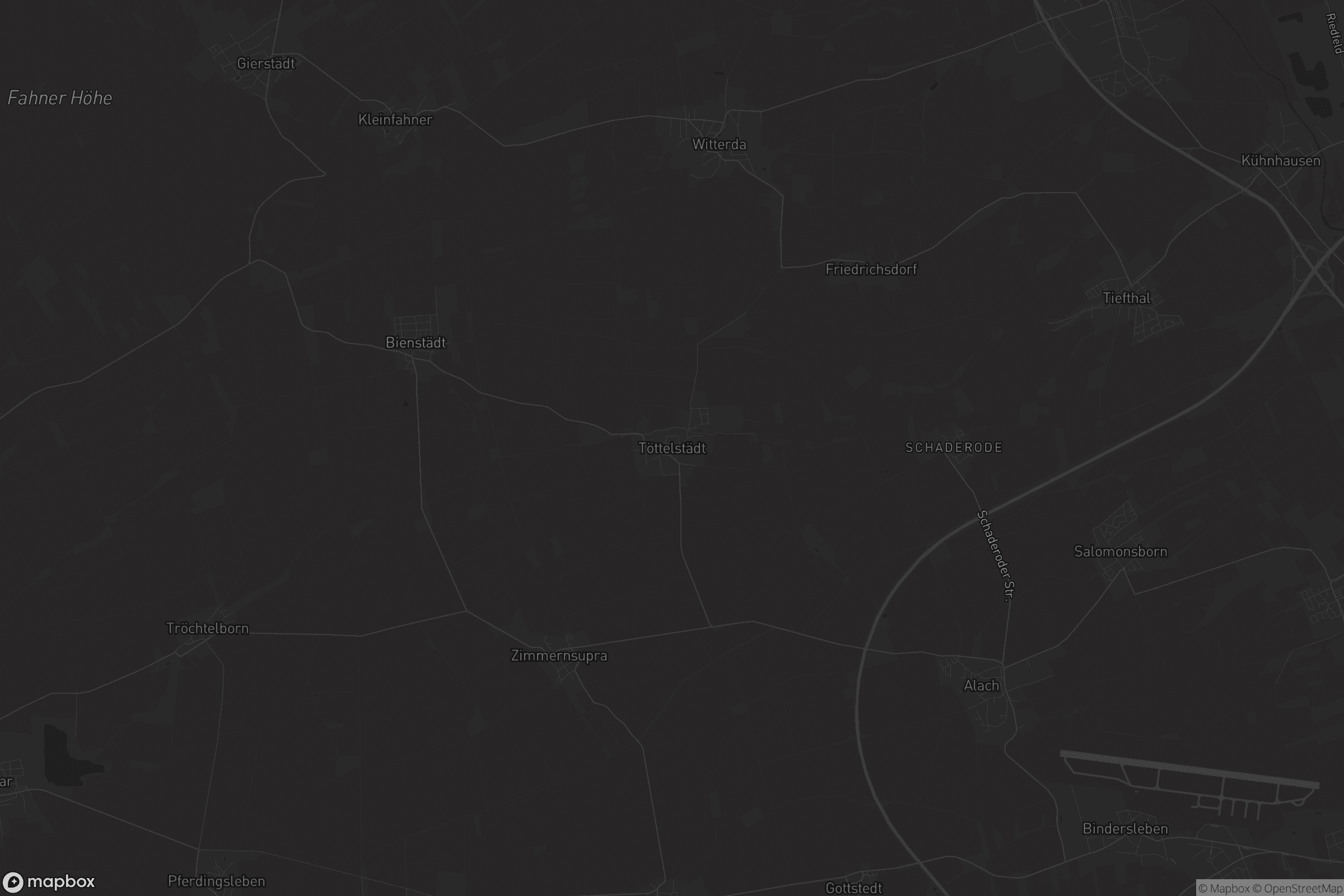 Karte von Töttelstädt