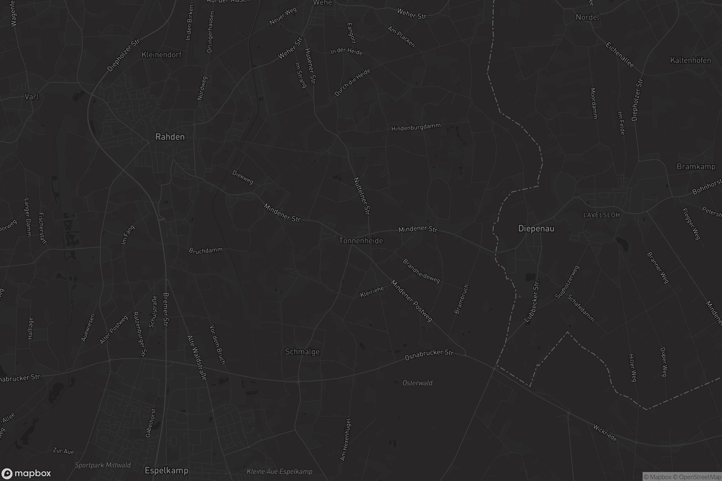 Karte von Tonnenheide