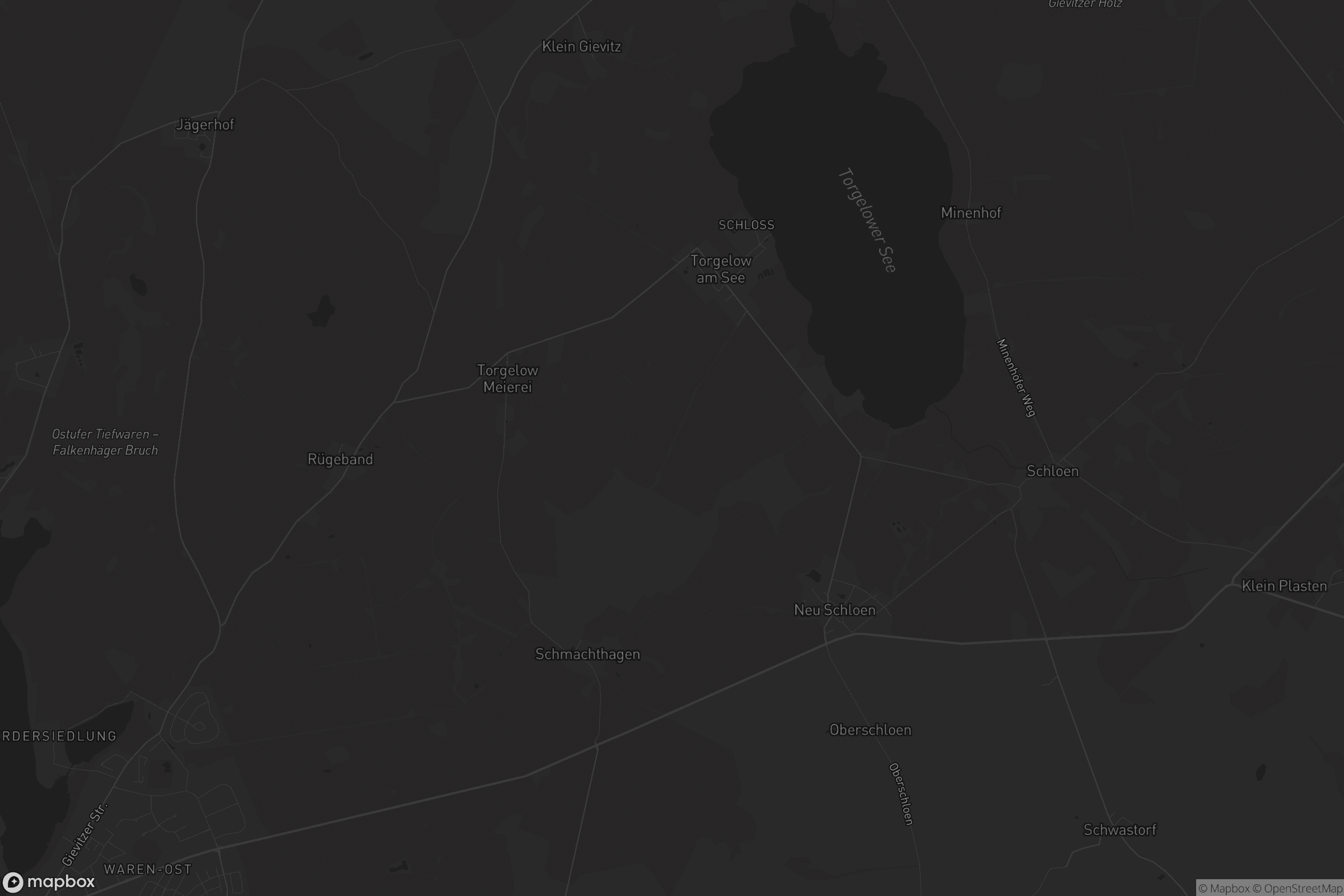 Karte von Torgelow am See