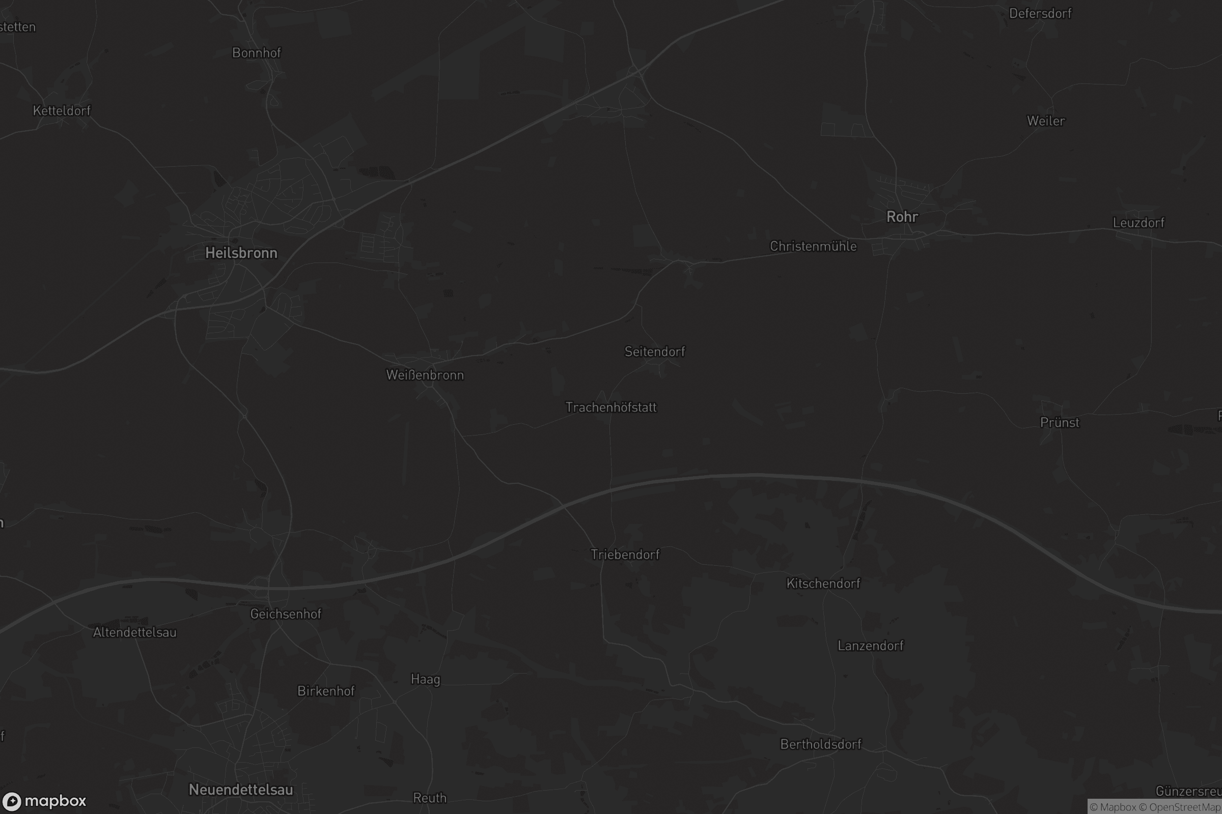 Karte von Trachenhöfstatt