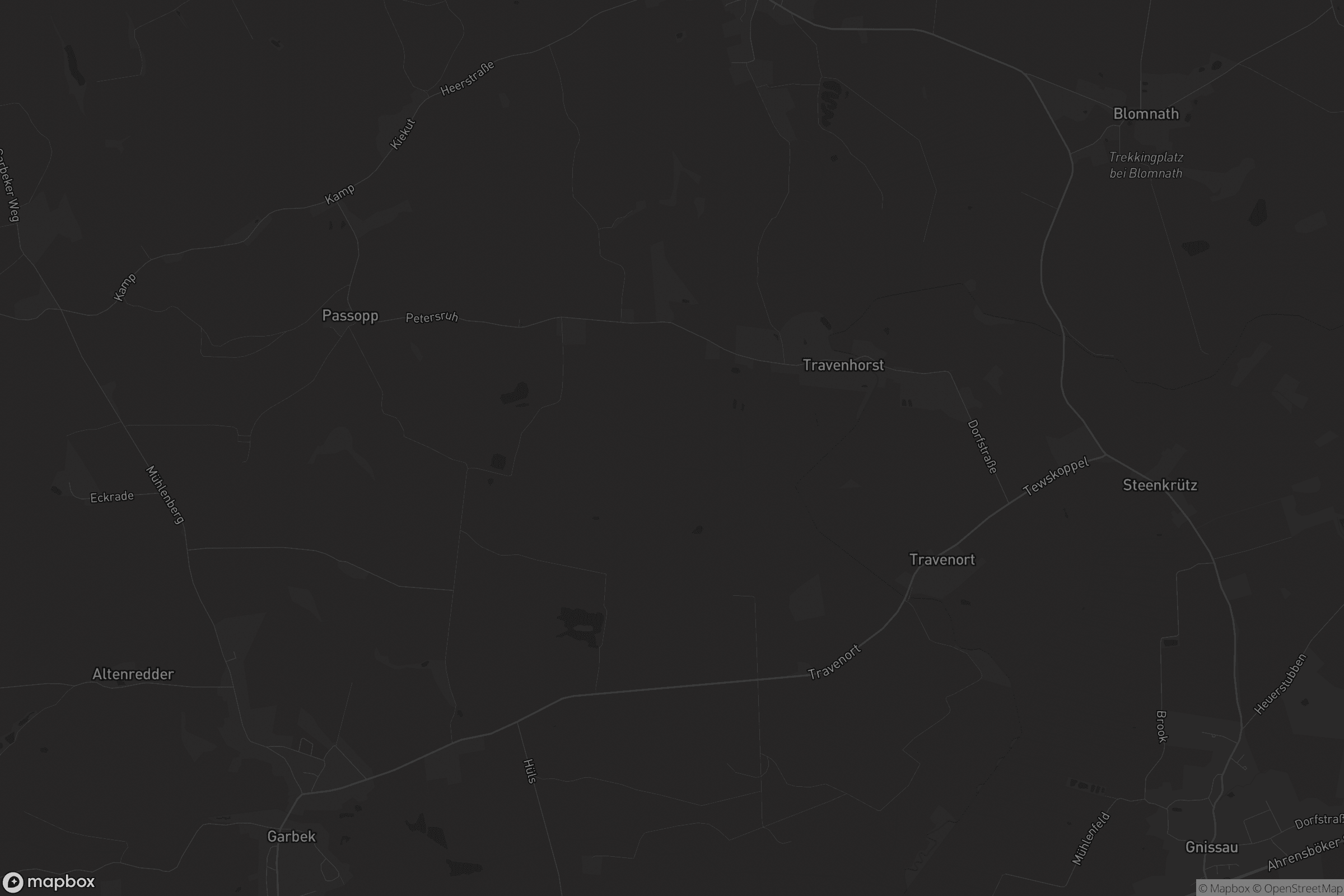 Karte von Travenhorst