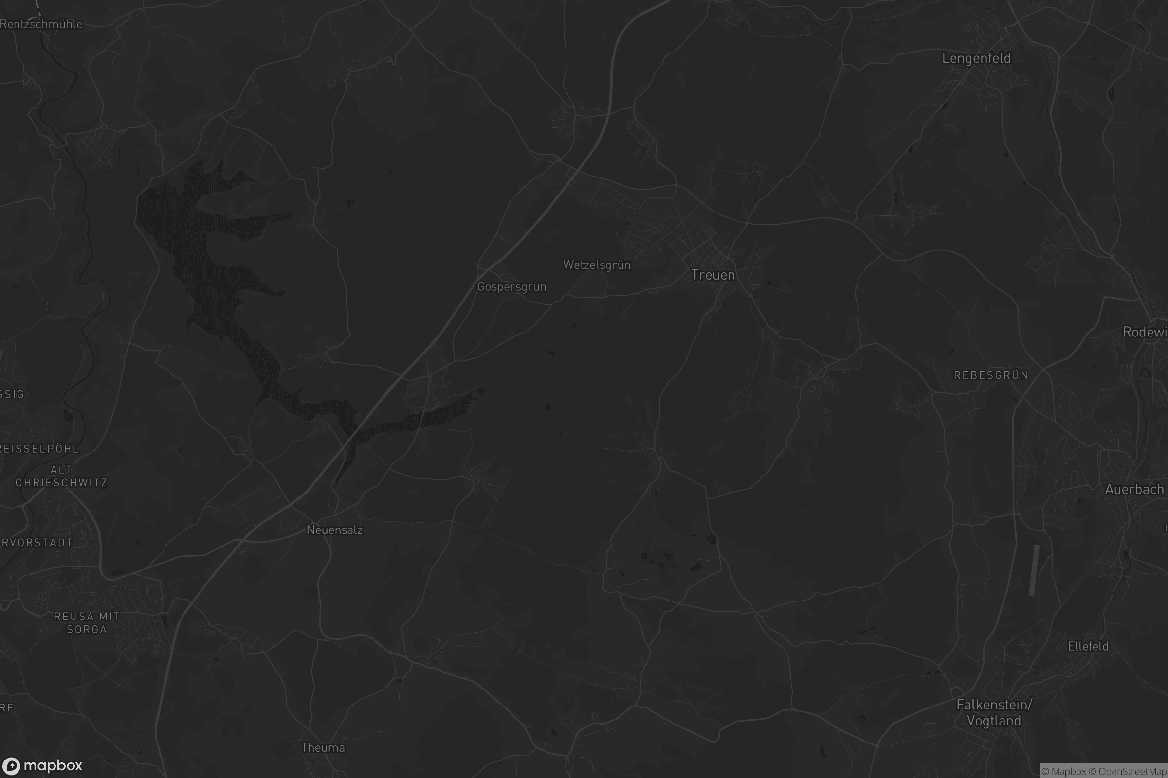 Karte von Treuen/Neuensalz