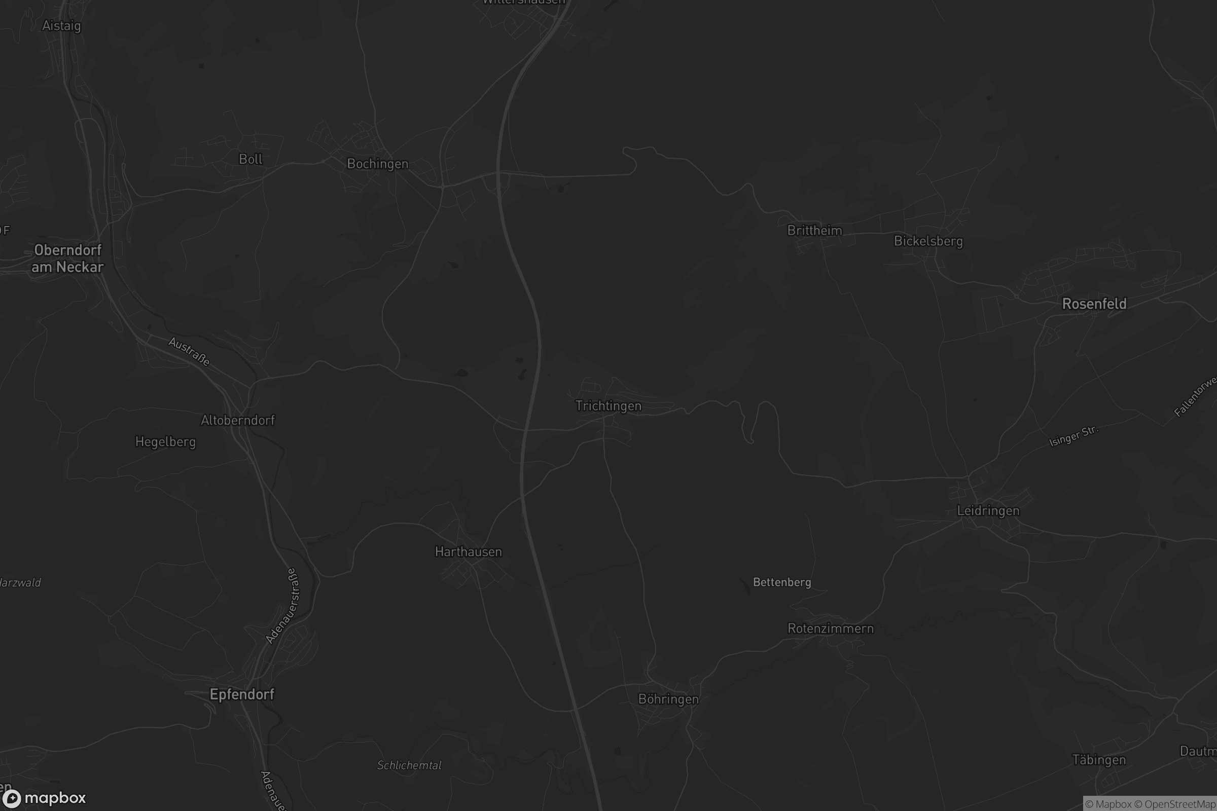 Karte von Trichtingen