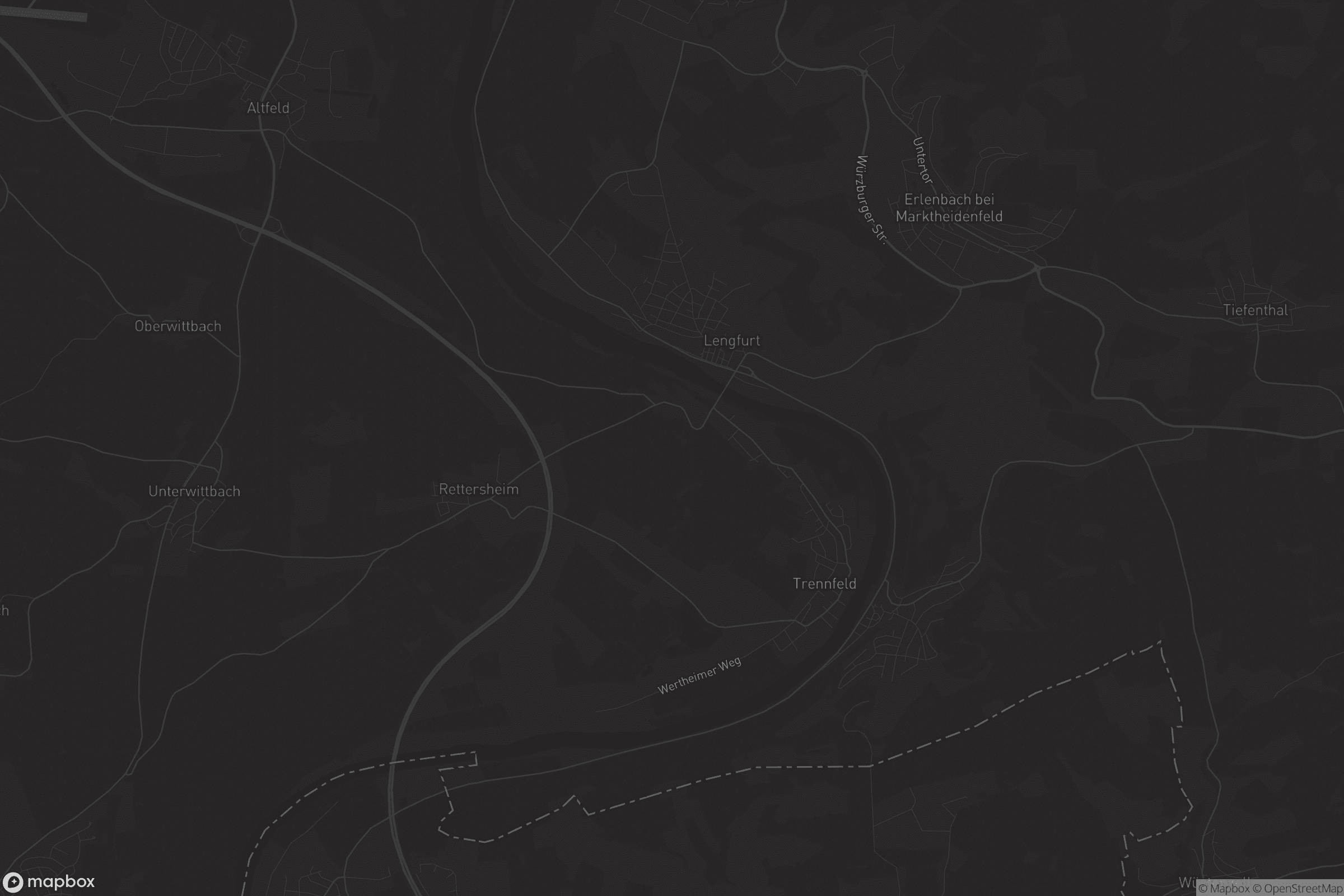 Karte von Triefenstein