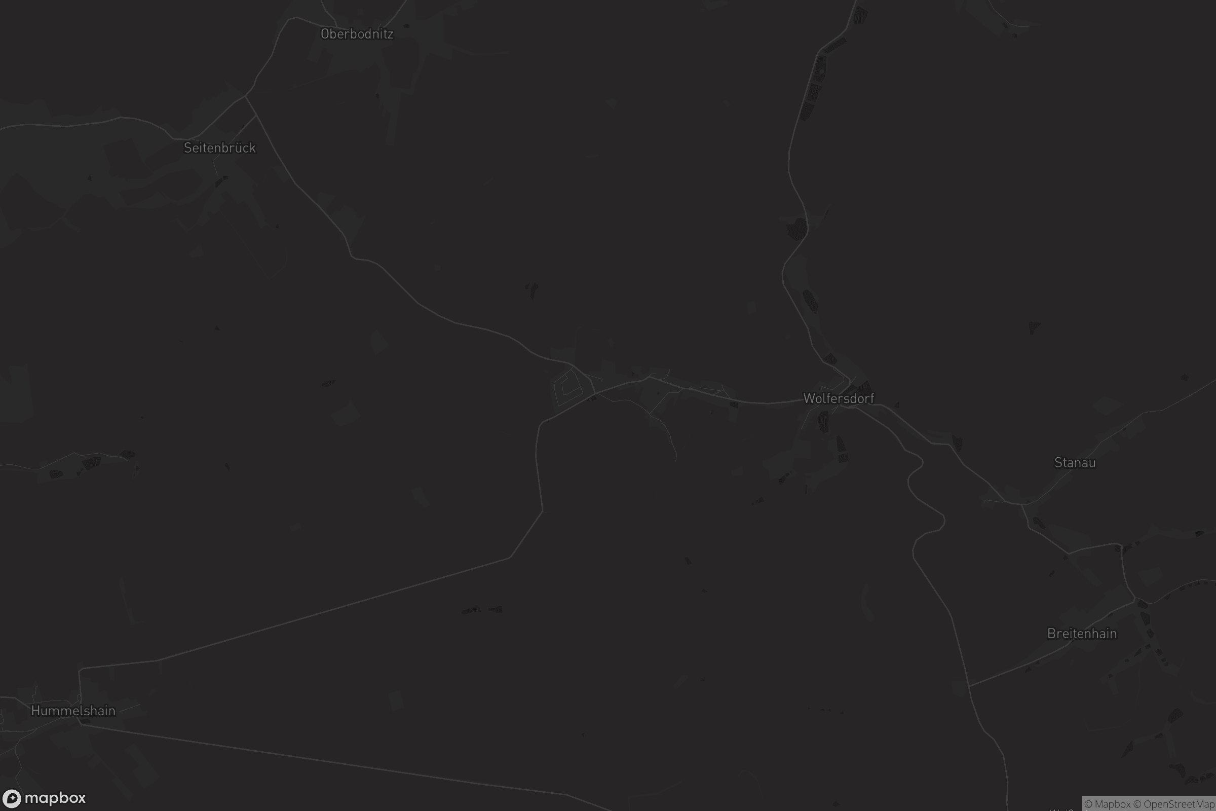 Karte von Trockenborn-Wolfersdorf