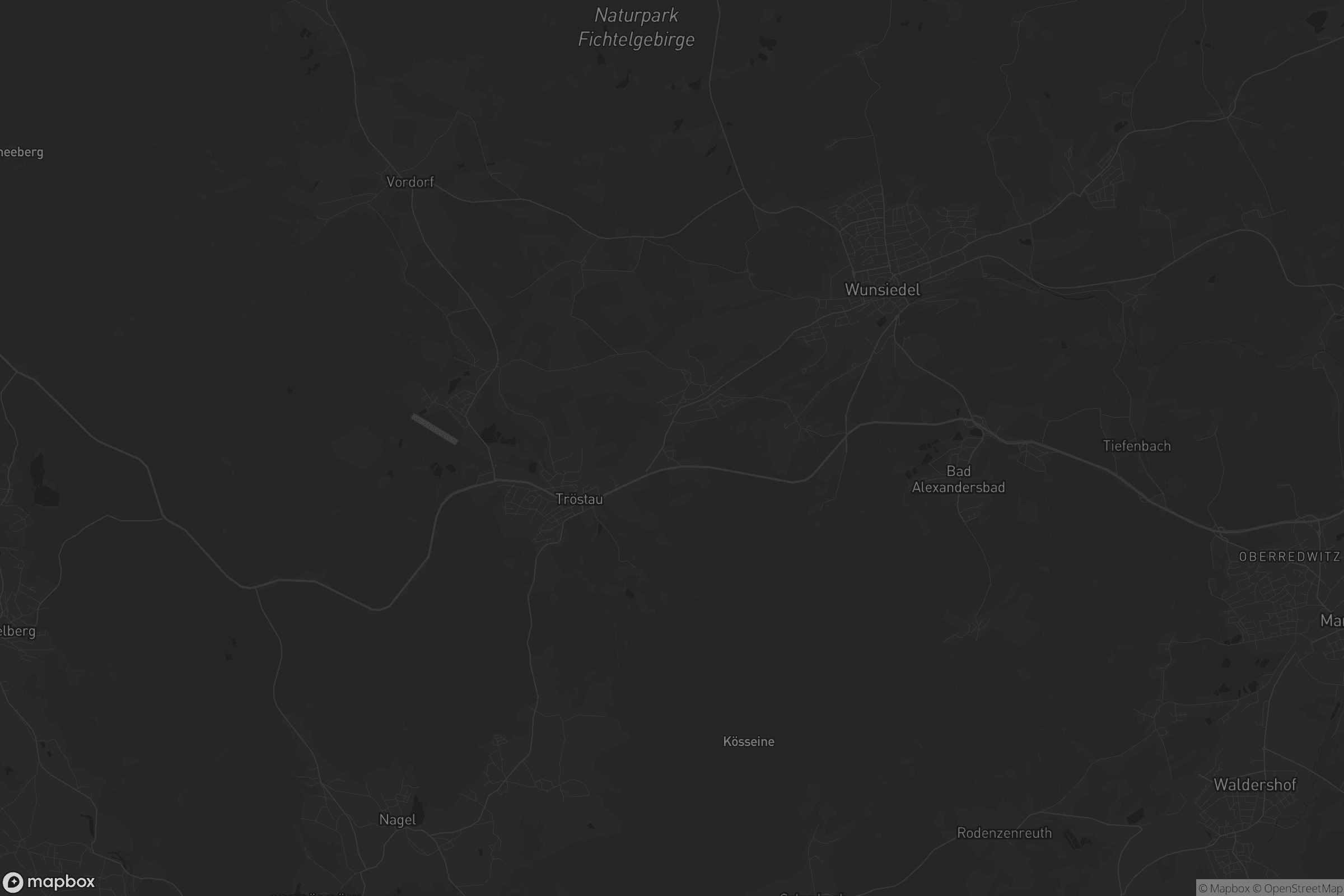 Karte von Tröstau (VGem)