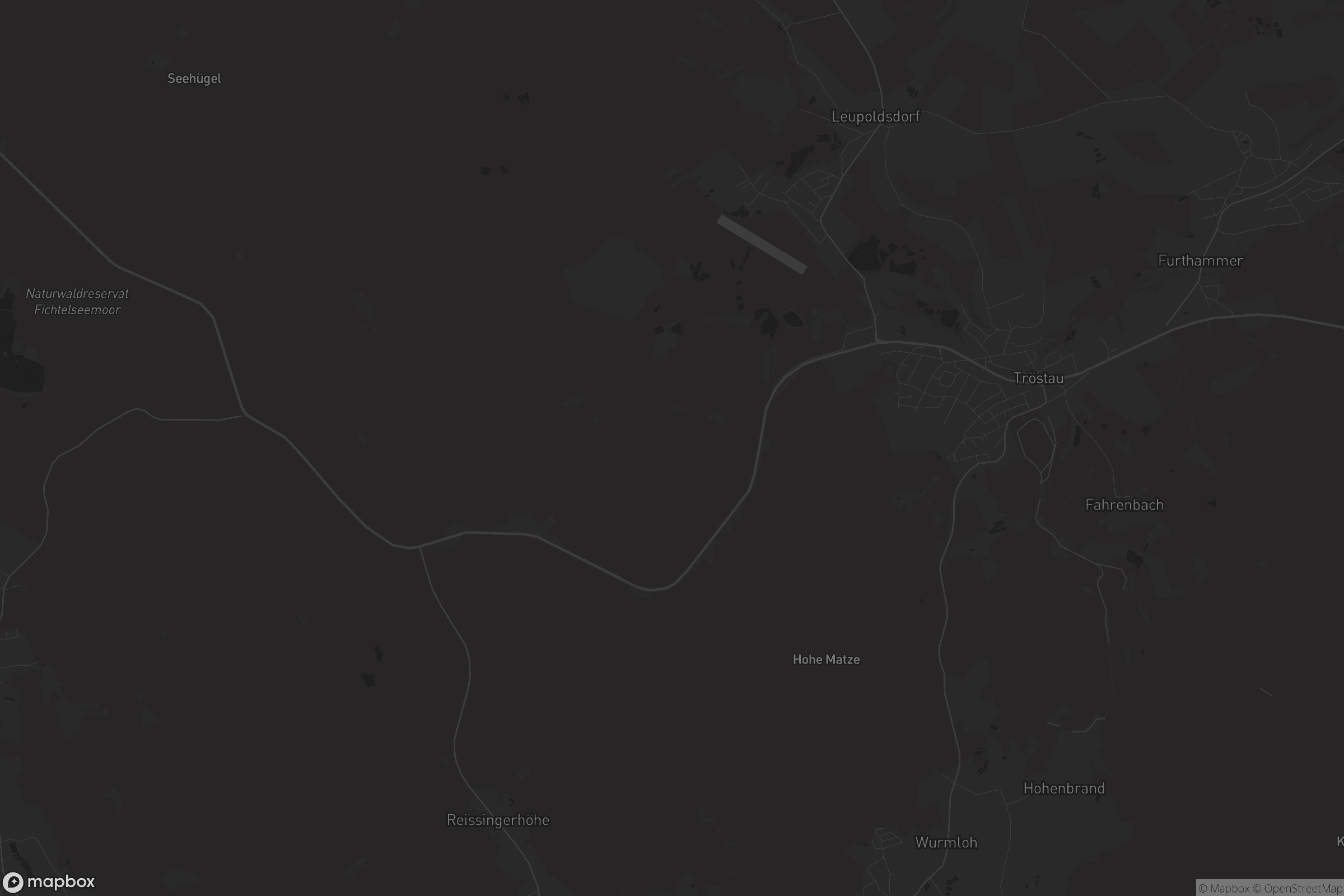 Karte von Tröstauer Forst-West