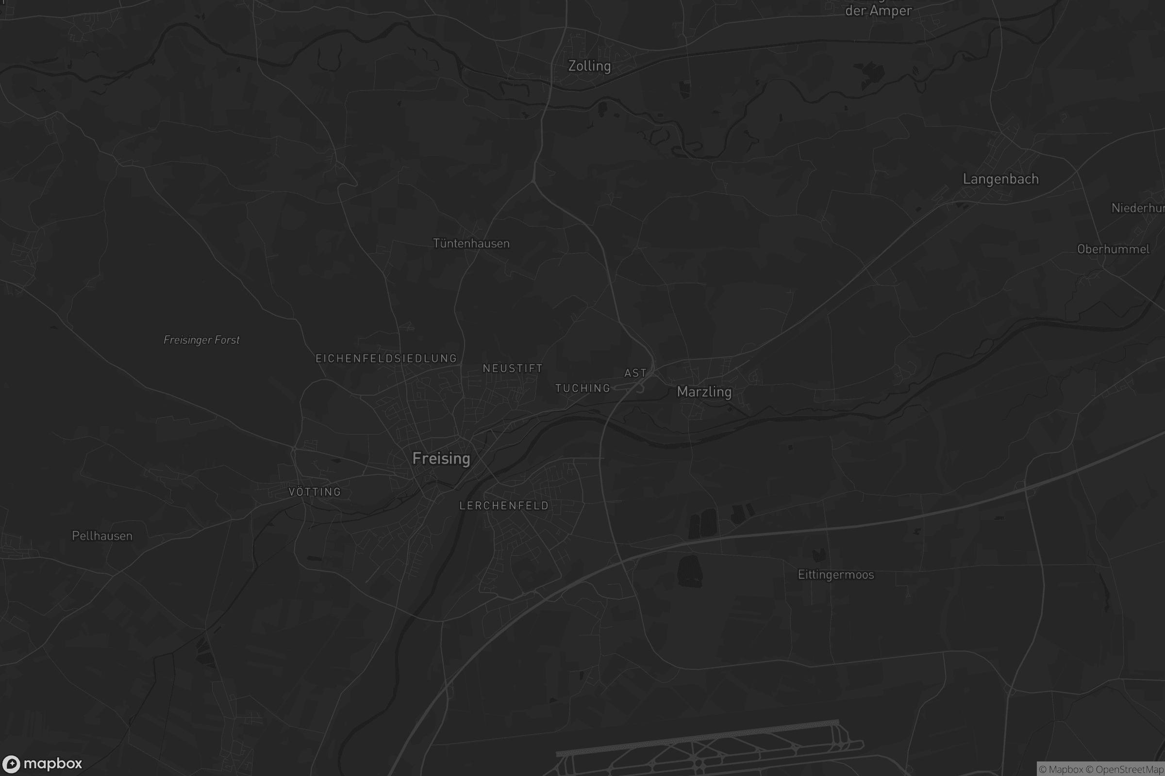 Karte von Tuching