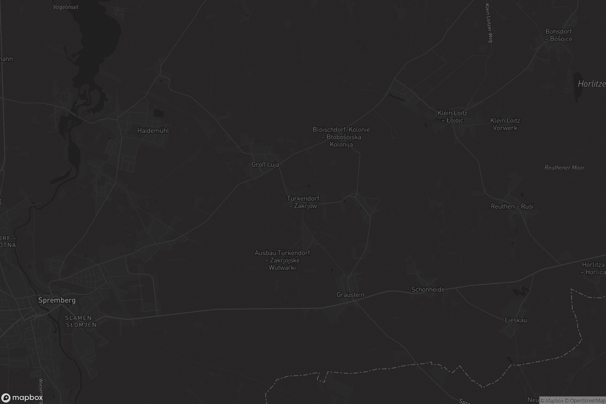 Karte von Türkendorf - Zakrjow