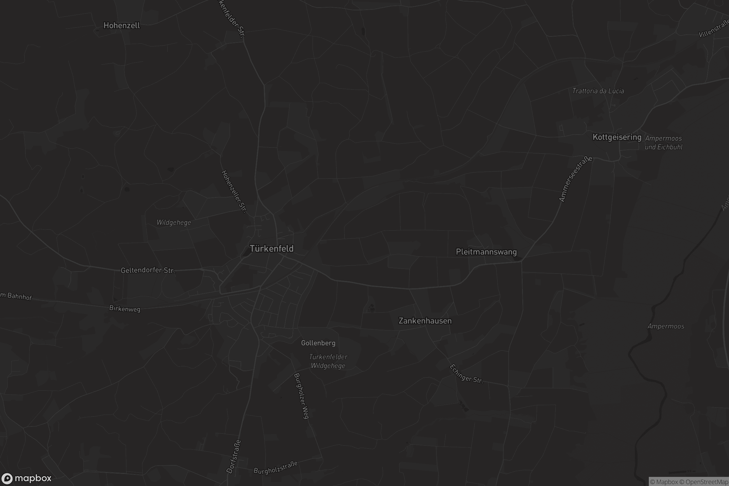 Karte von Türkenfeld