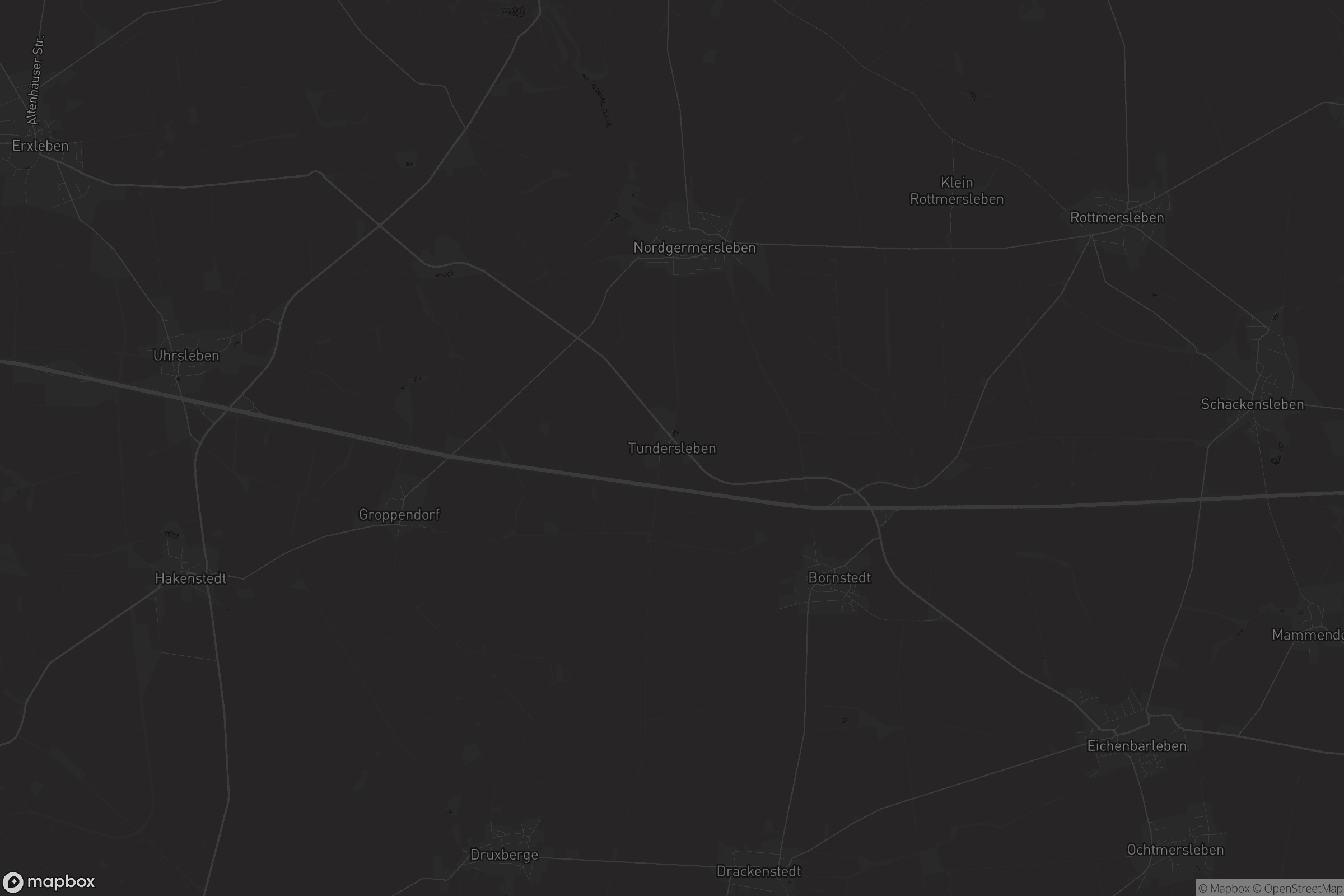 Karte von Tundersleben