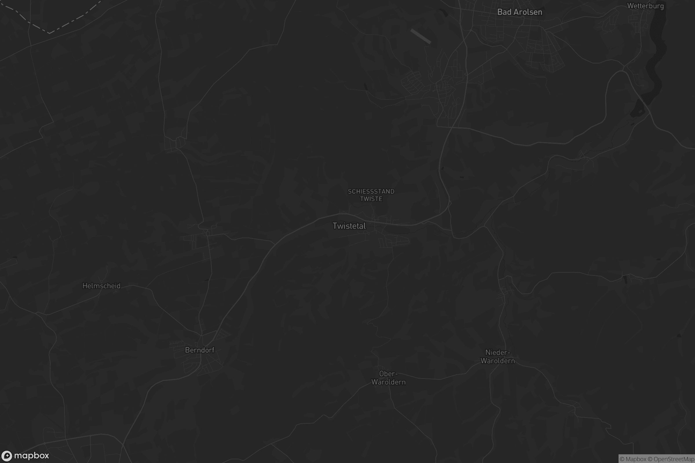 Karte von Twistetal