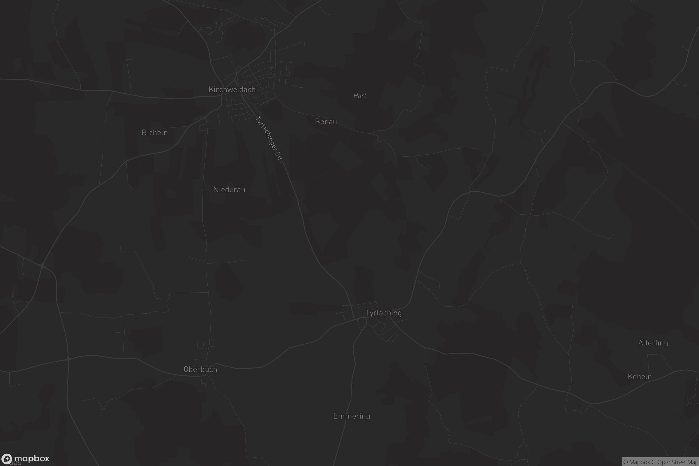 Karte von Tyrlaching