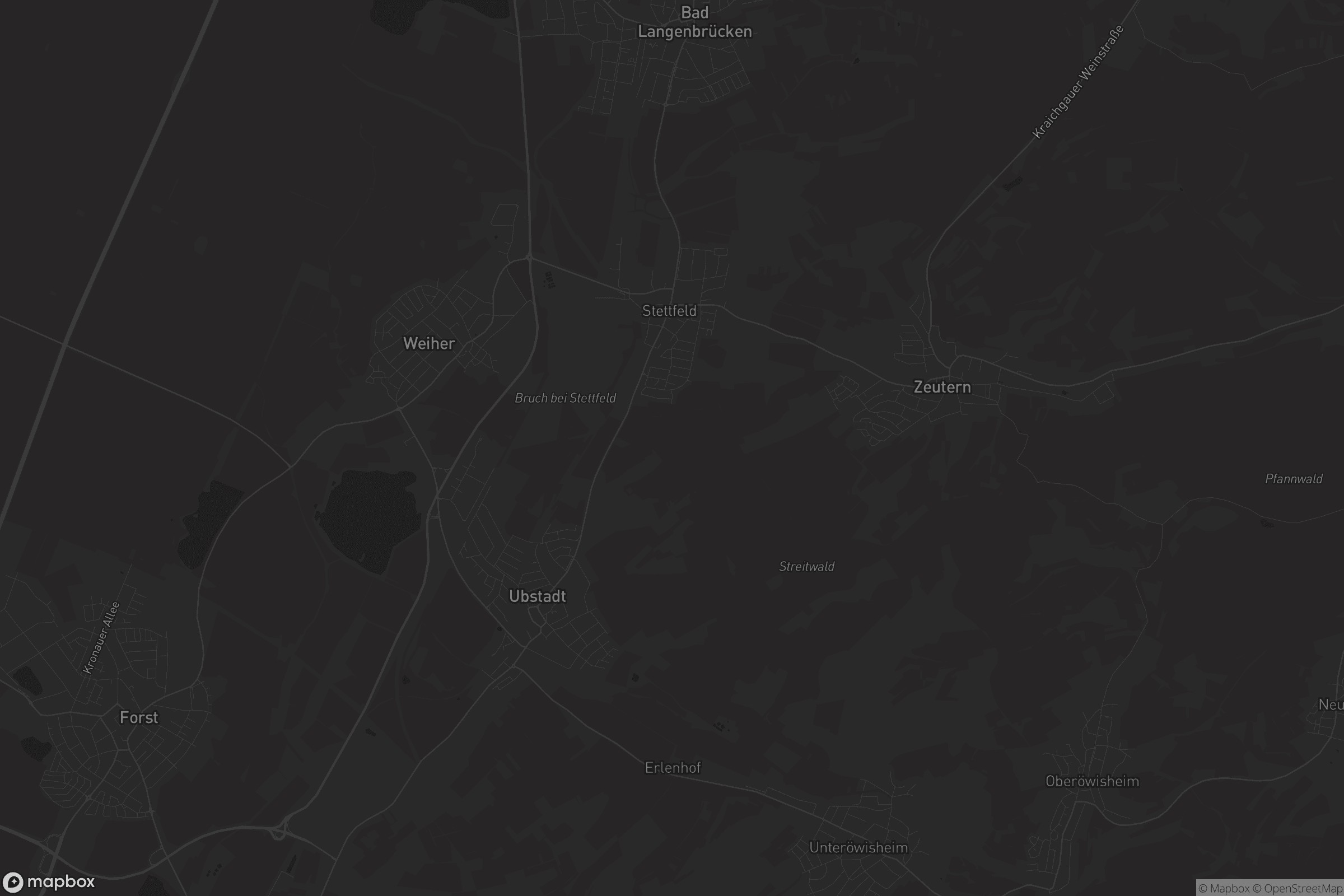 Karte von Ubstadt-Weiher