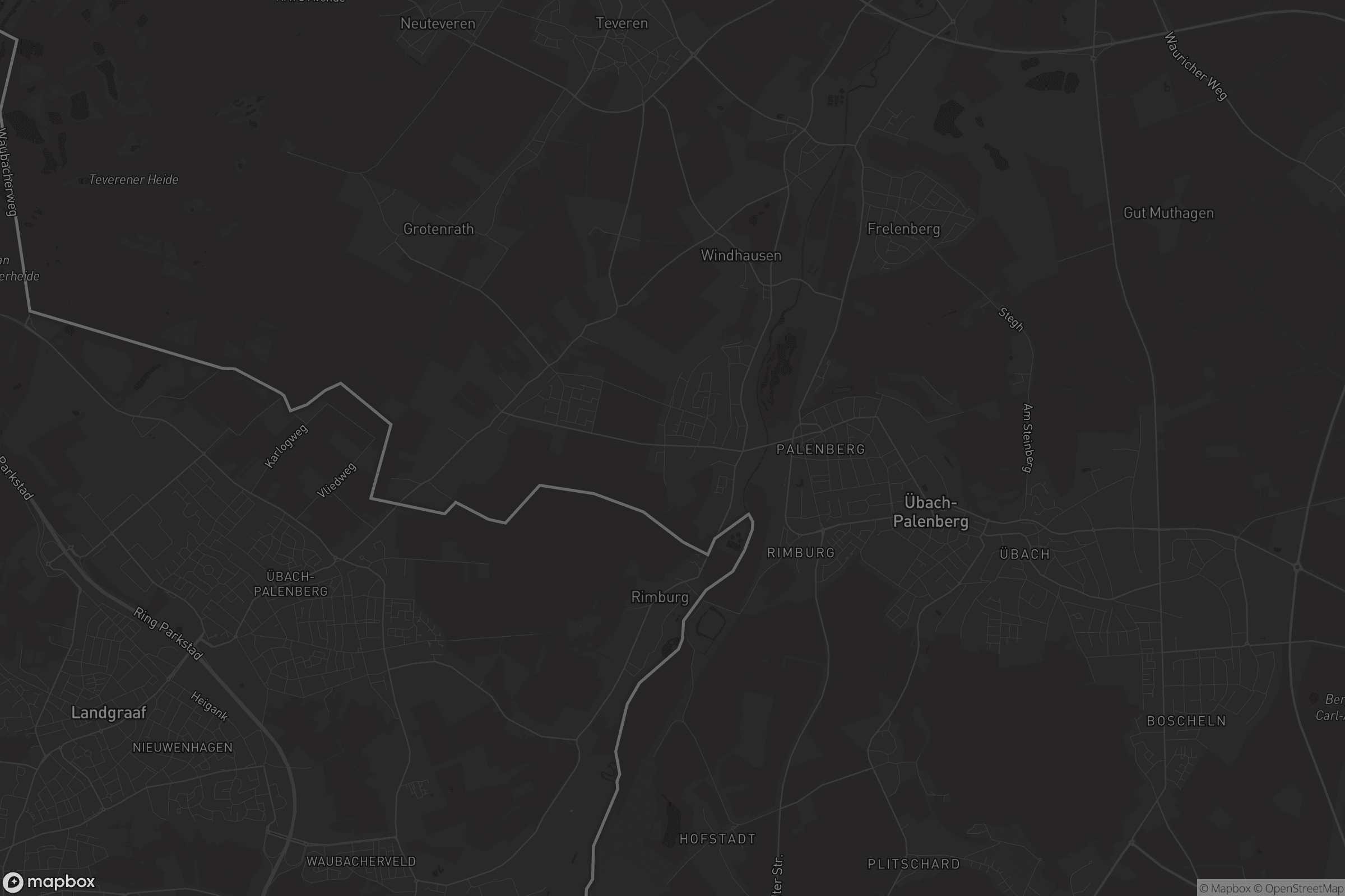 Karte von Übach-Palenberg