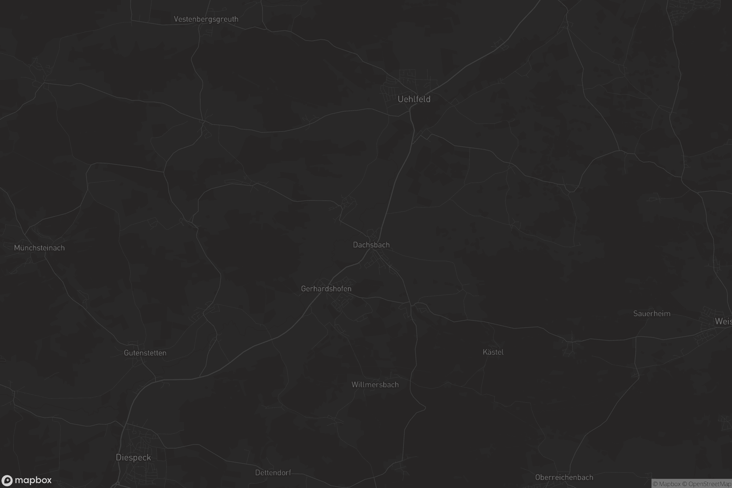 Karte von Uehlfeld (VGem)