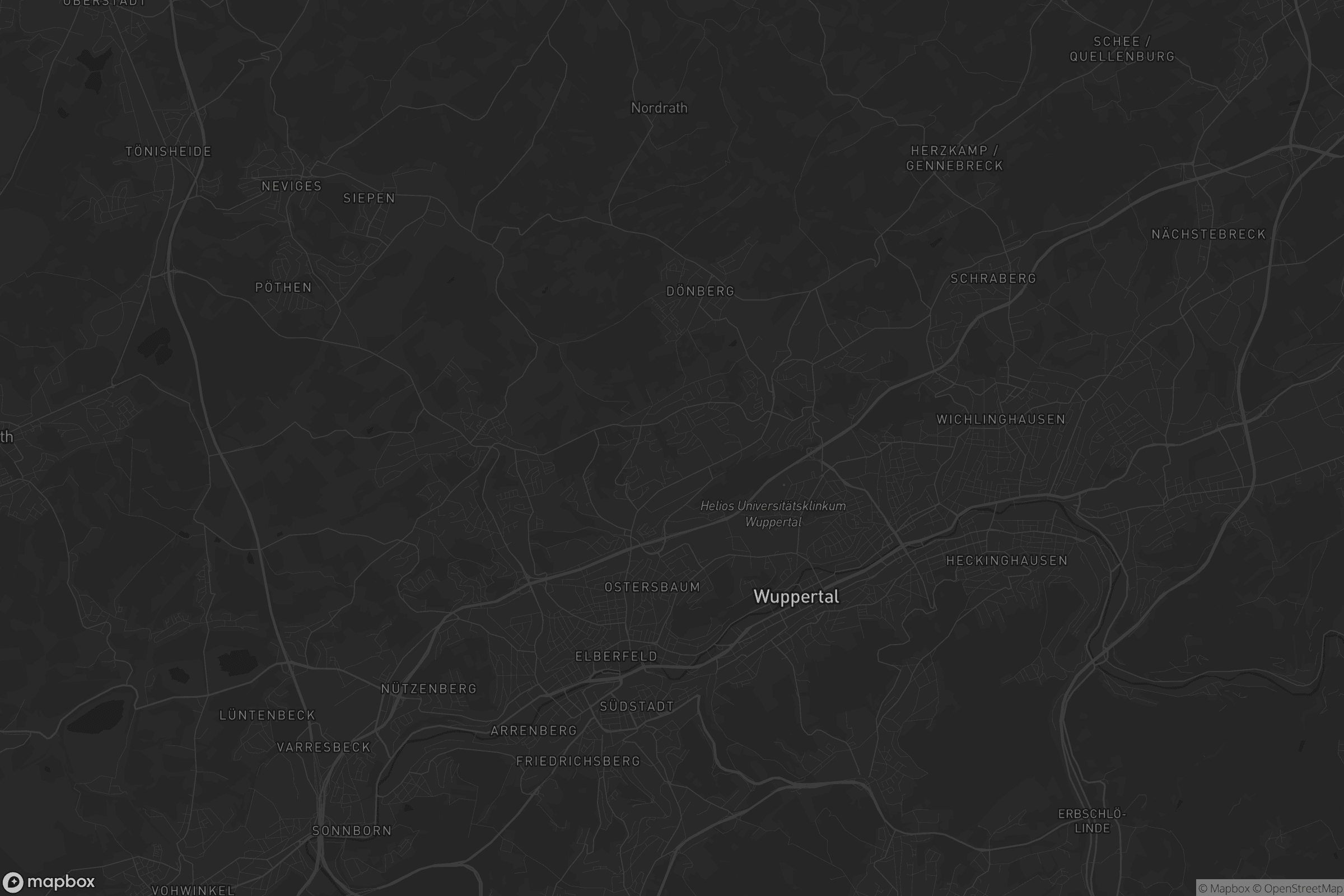 Karte von Uellendahl