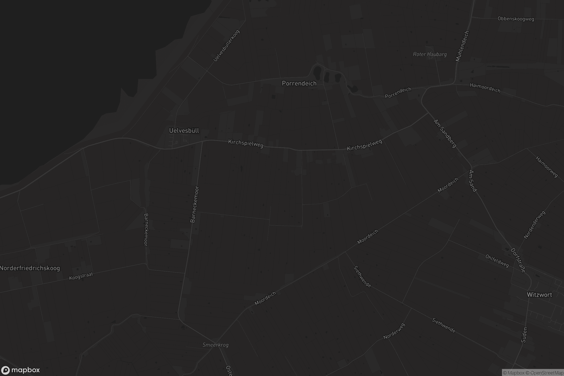 Karte von Uelvesbüll