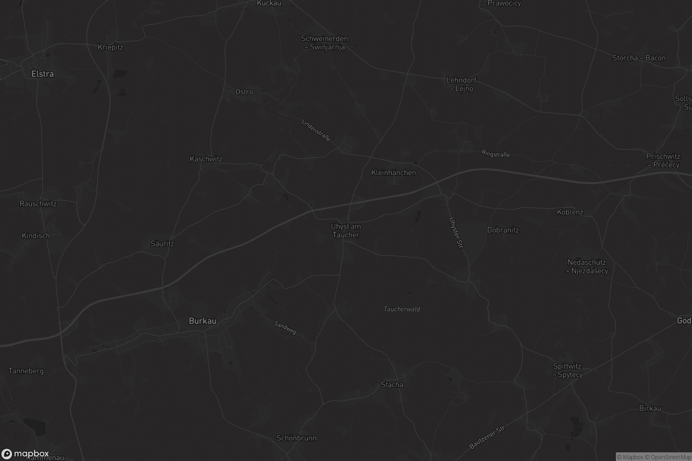 Karte von Uhyst am Taucher