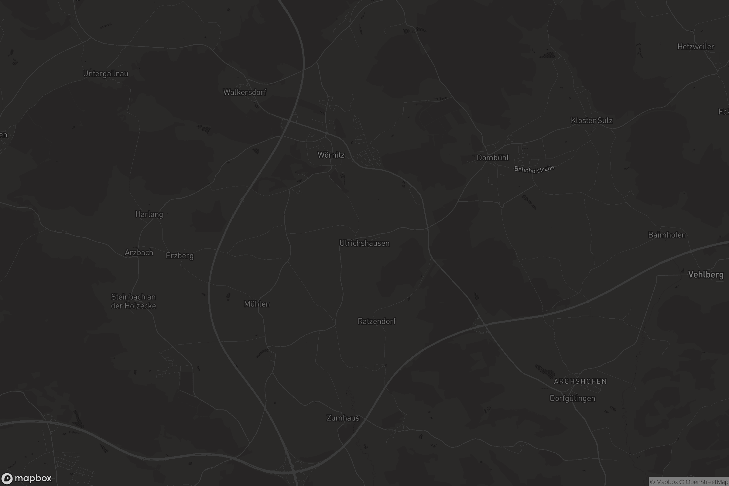 Karte von Ulrichshausen