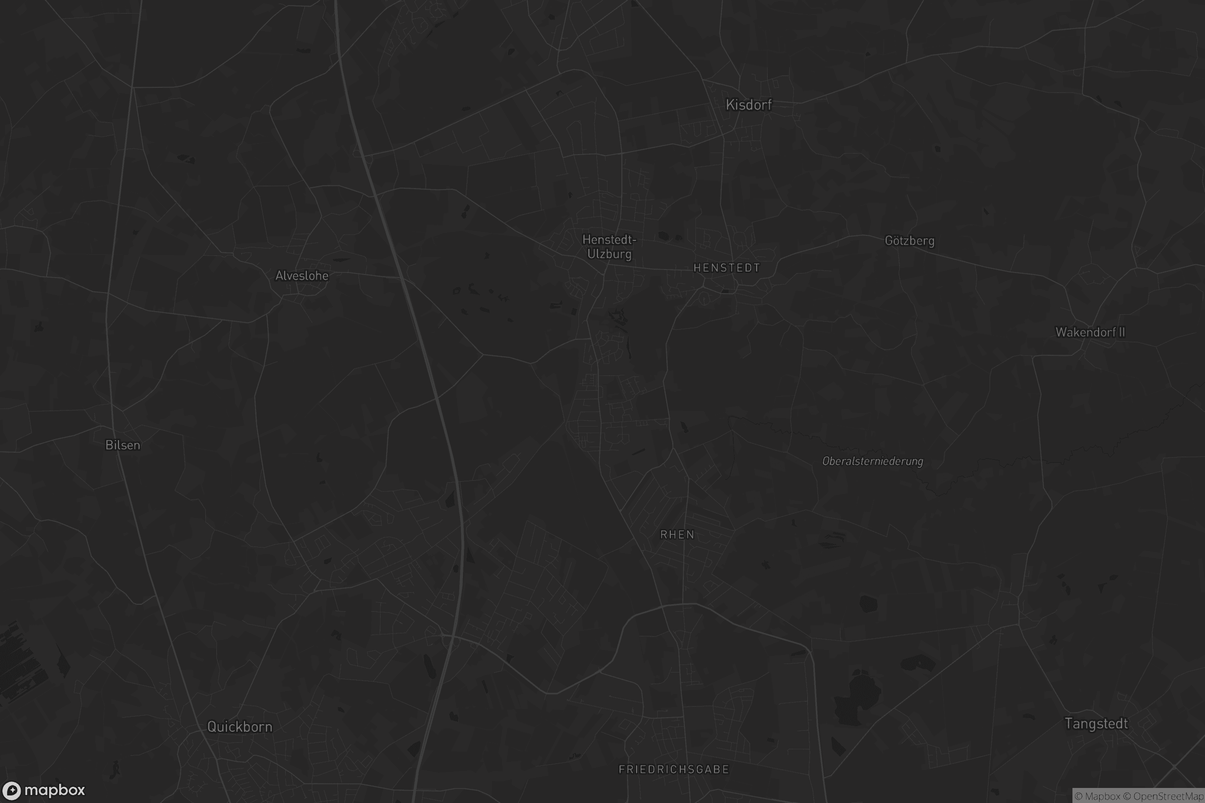 Karte von Ulzburg Süd