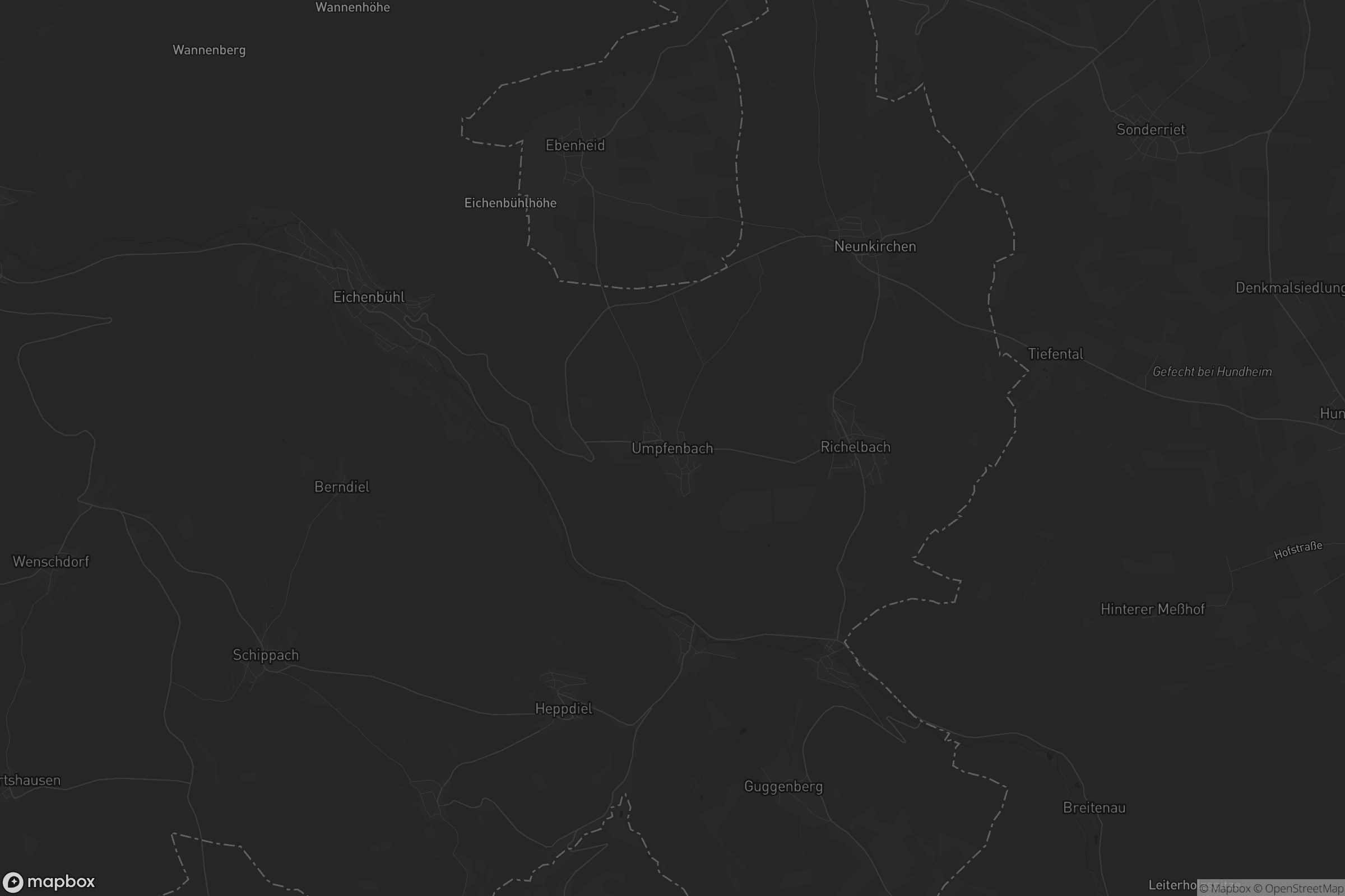 Karte von Umpfenbach