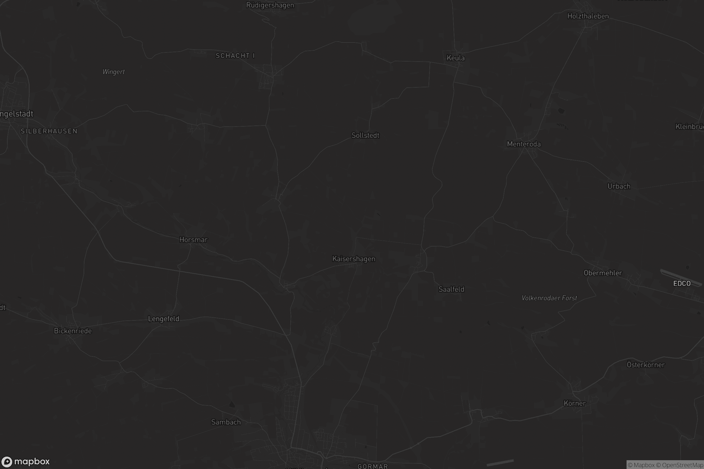 Karte von Unstruttal