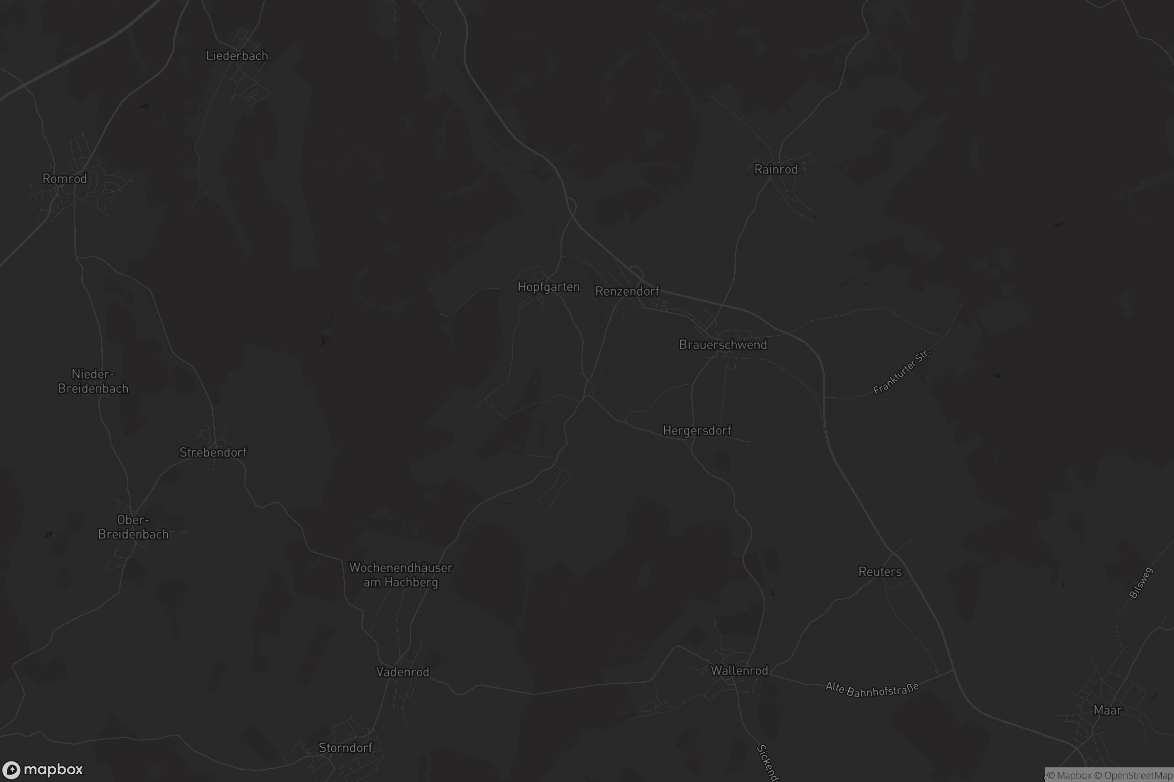 Karte von Unter-Sorg