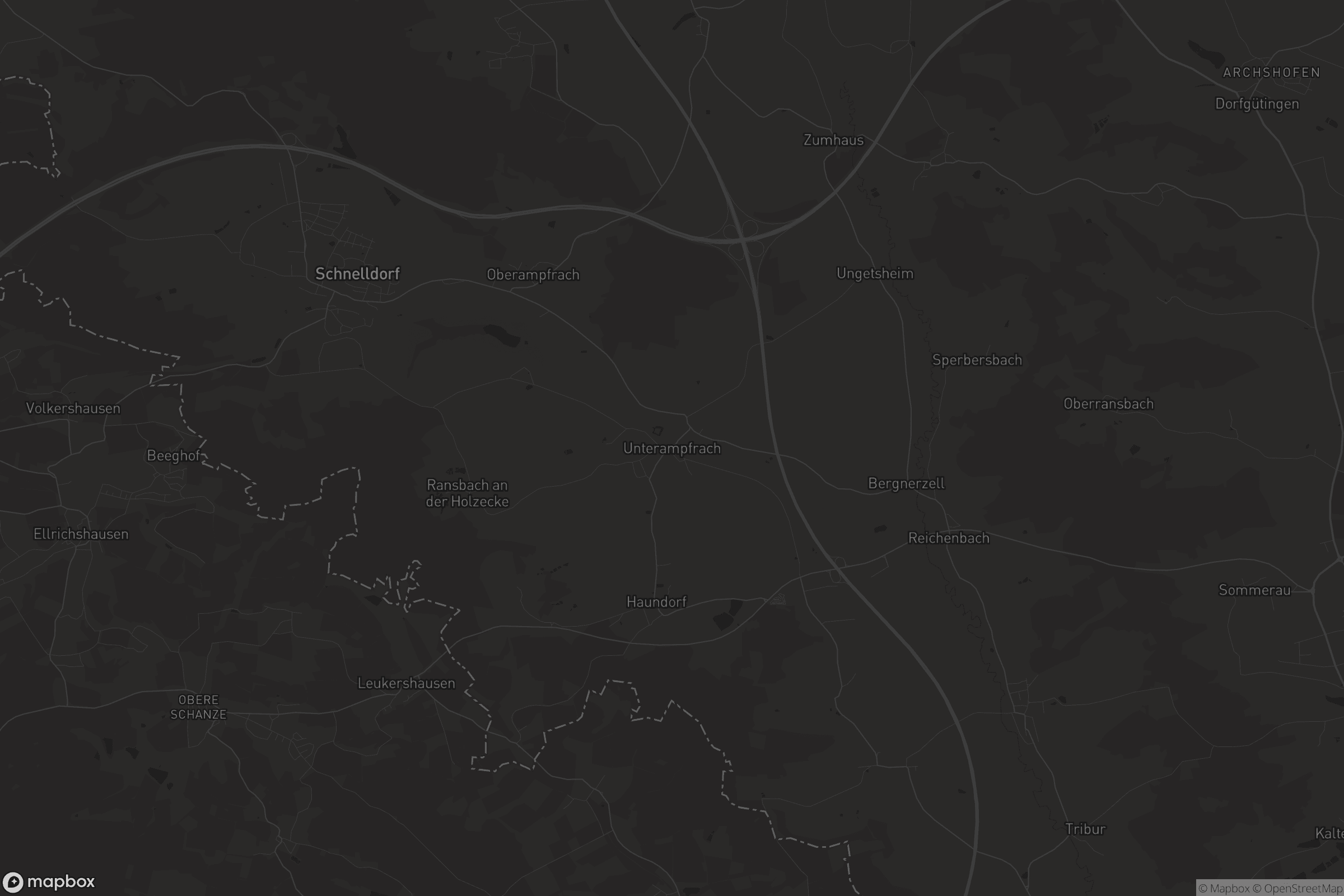 Karte von Unterampfrach