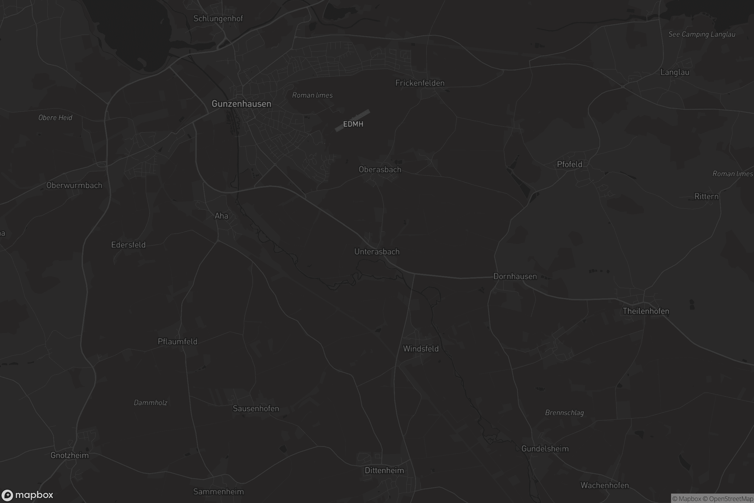 Karte von Unterasbach