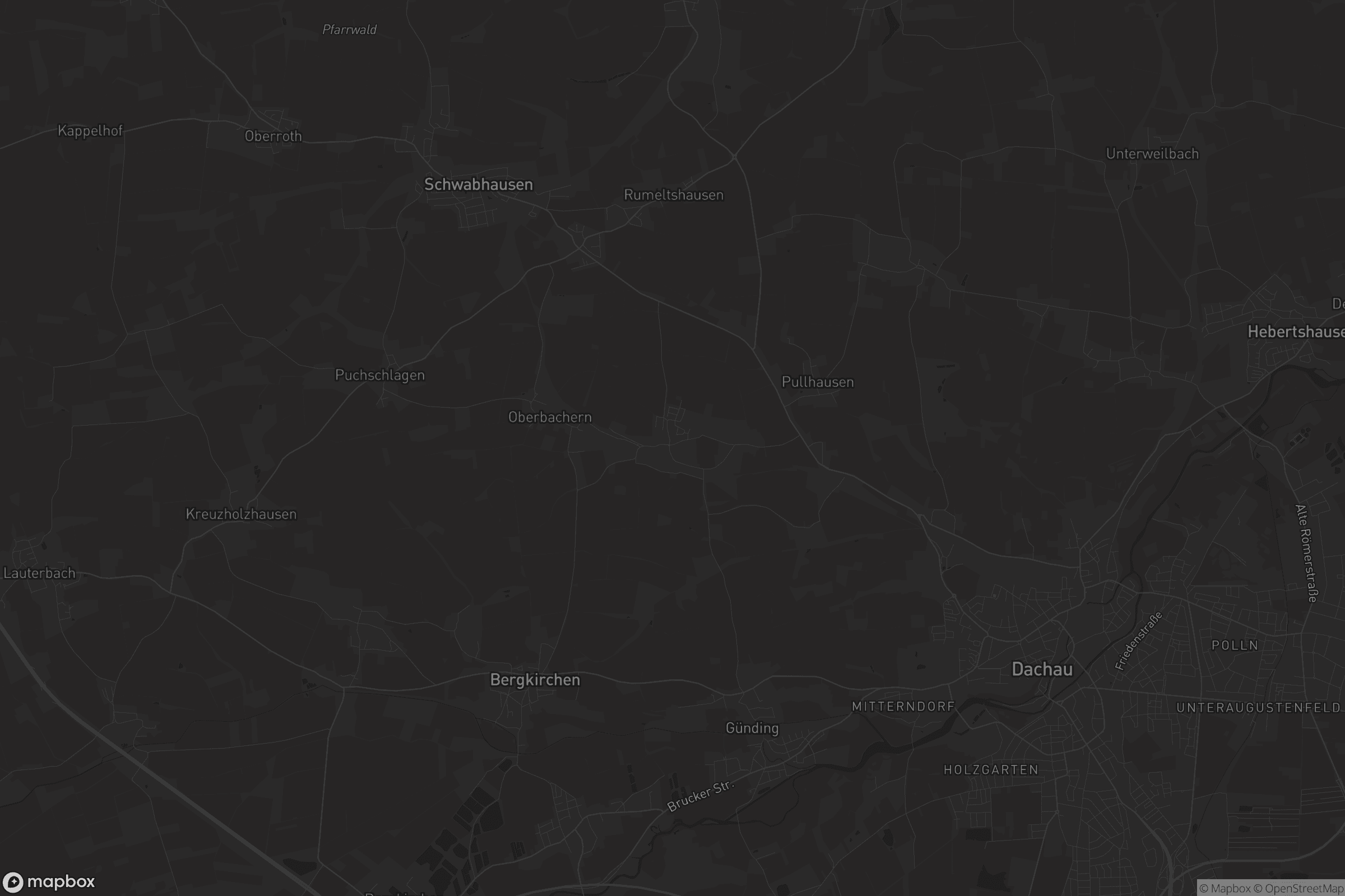 Karte von Unterbachern