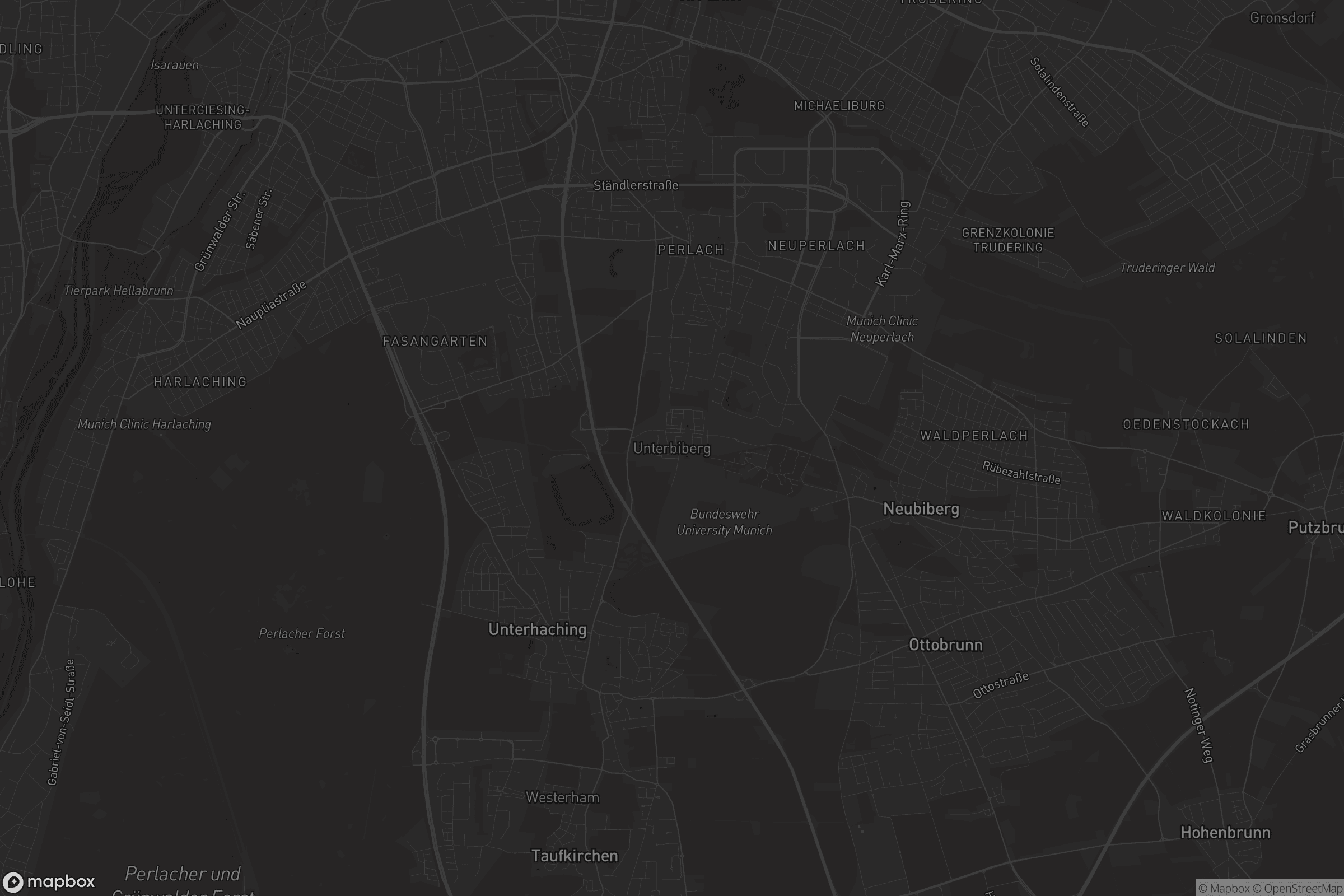 Karte von Unterbiberg