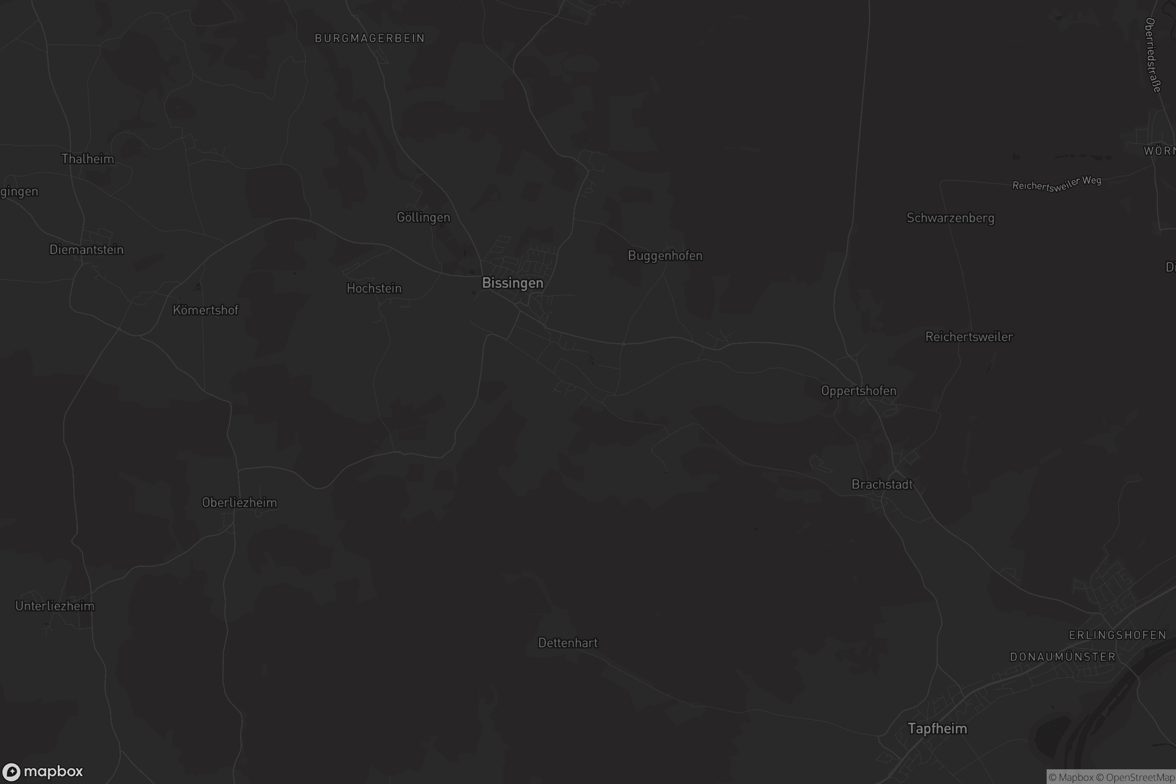 Karte von Unterbissingen