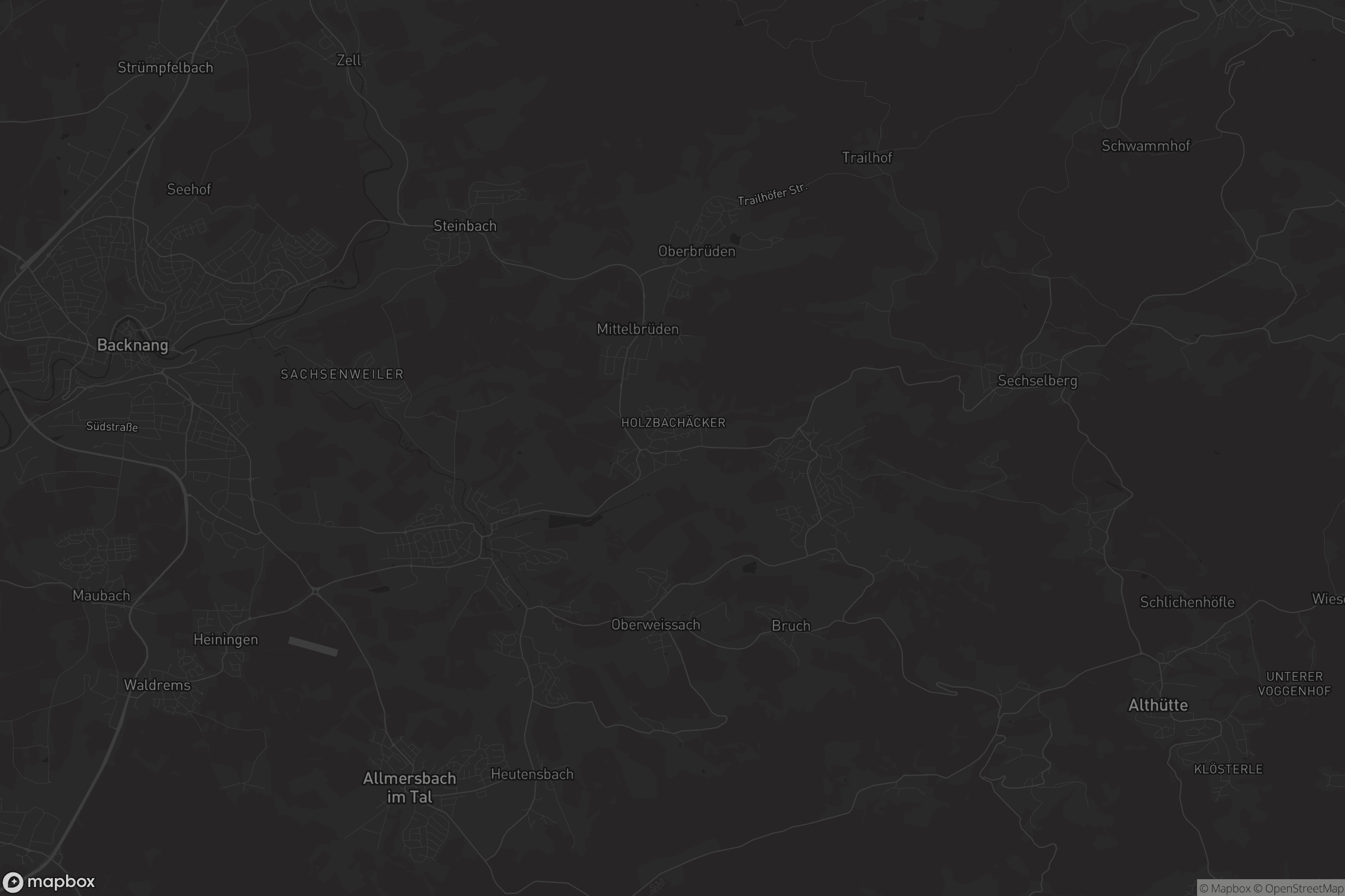 Karte von Unterbrüden