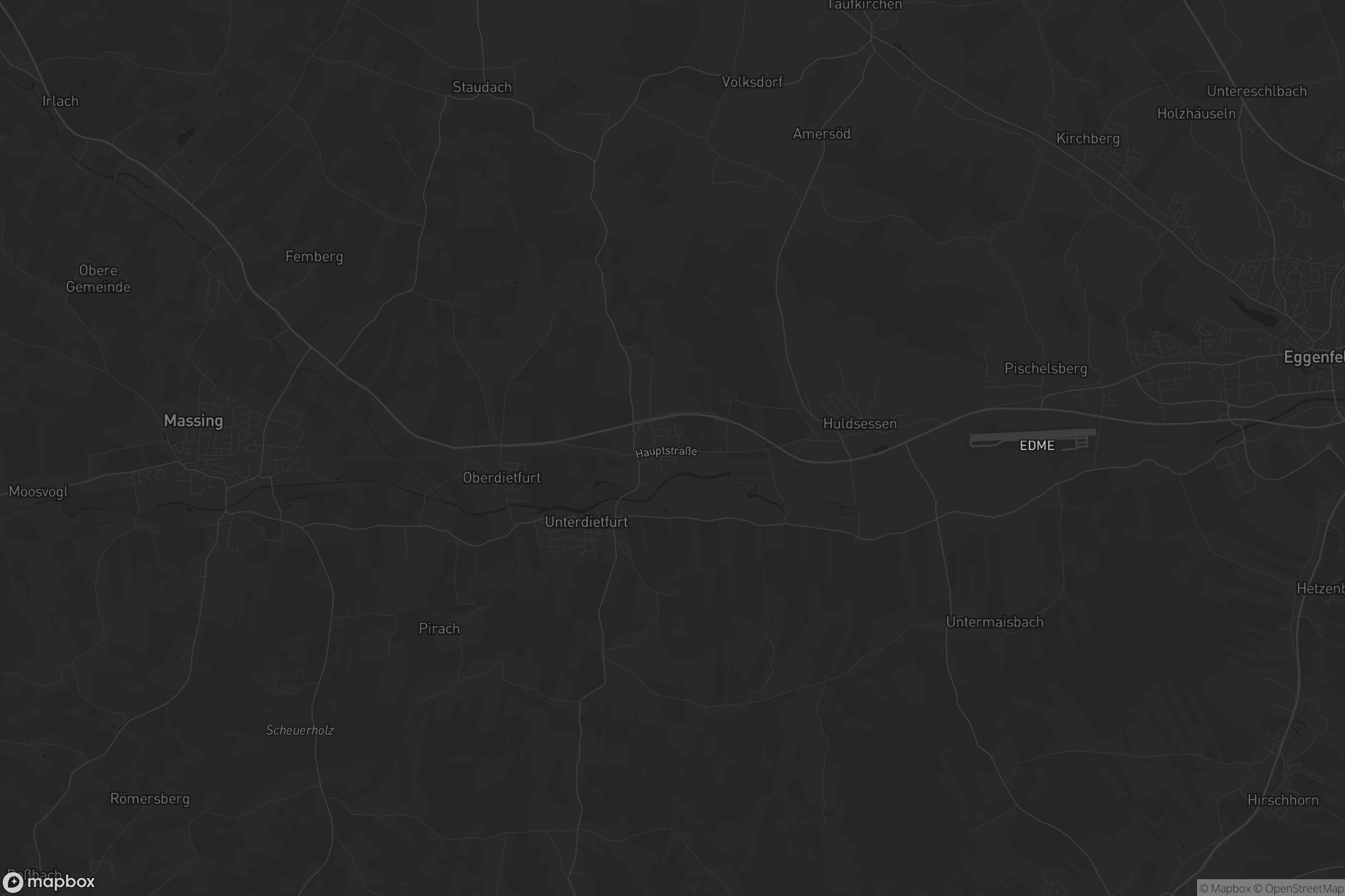 Karte von Unterdietfurt