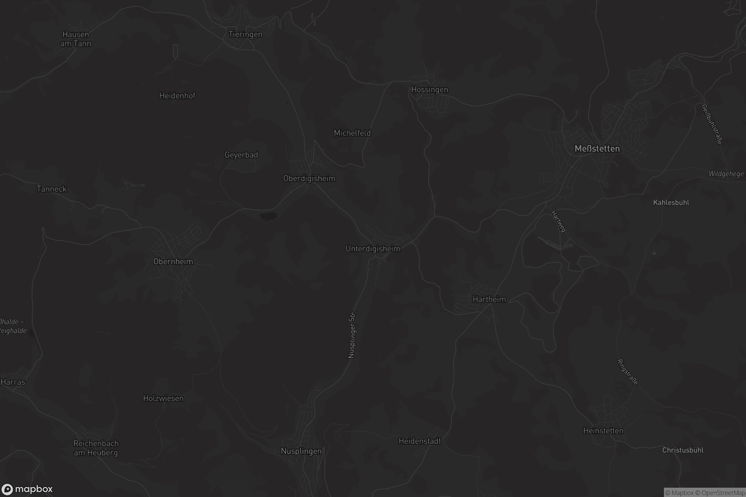 Karte von Unterdigisheim