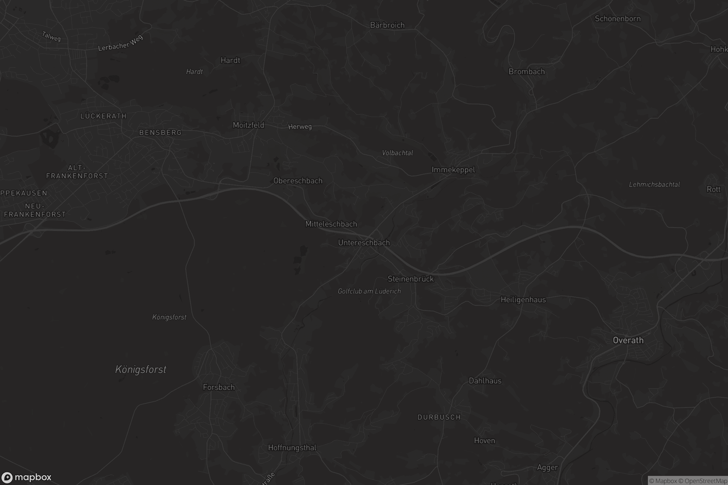 Karte von Untereschbach