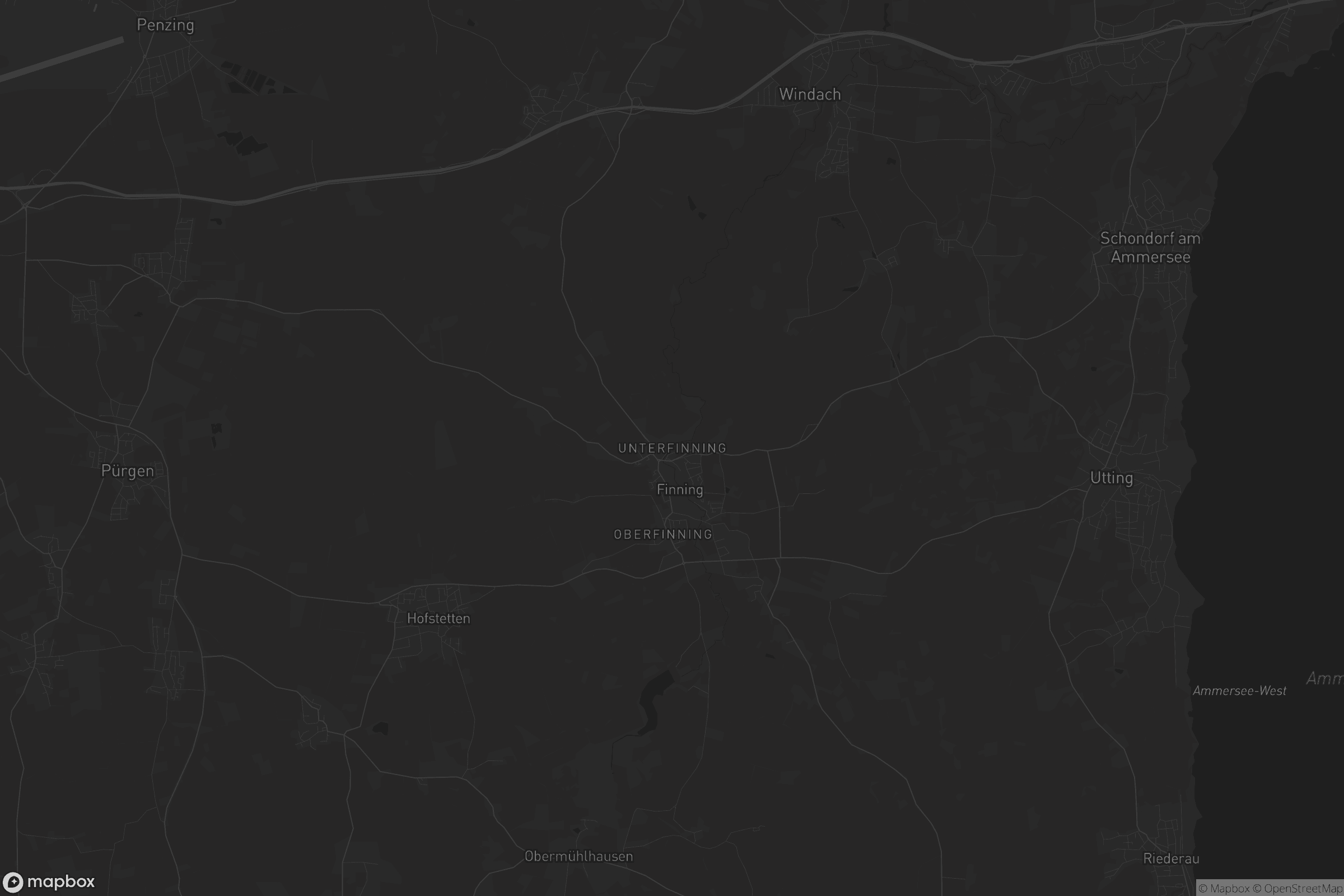 Karte von Unterfinning